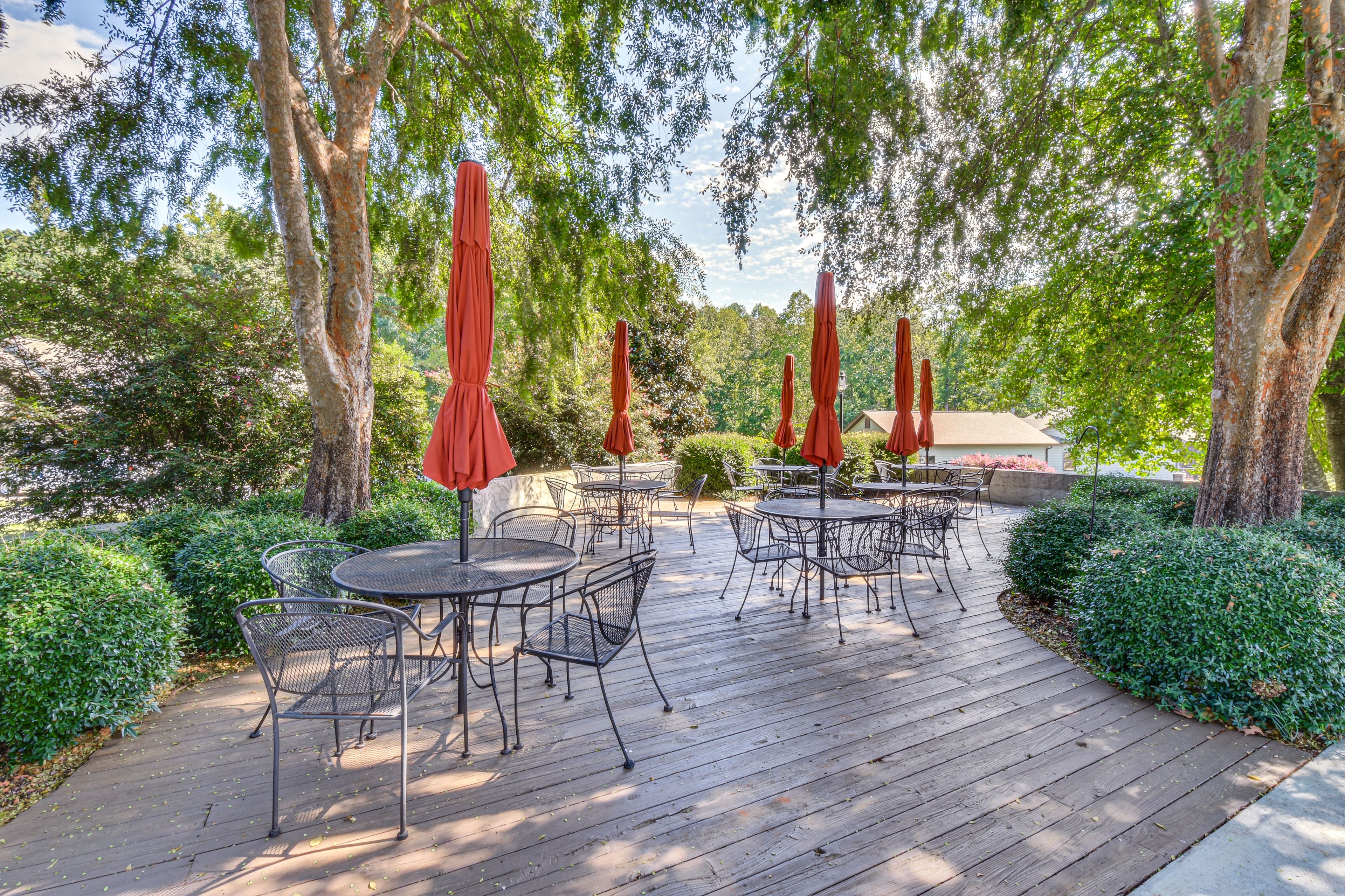 Community Outdoor Dining Area