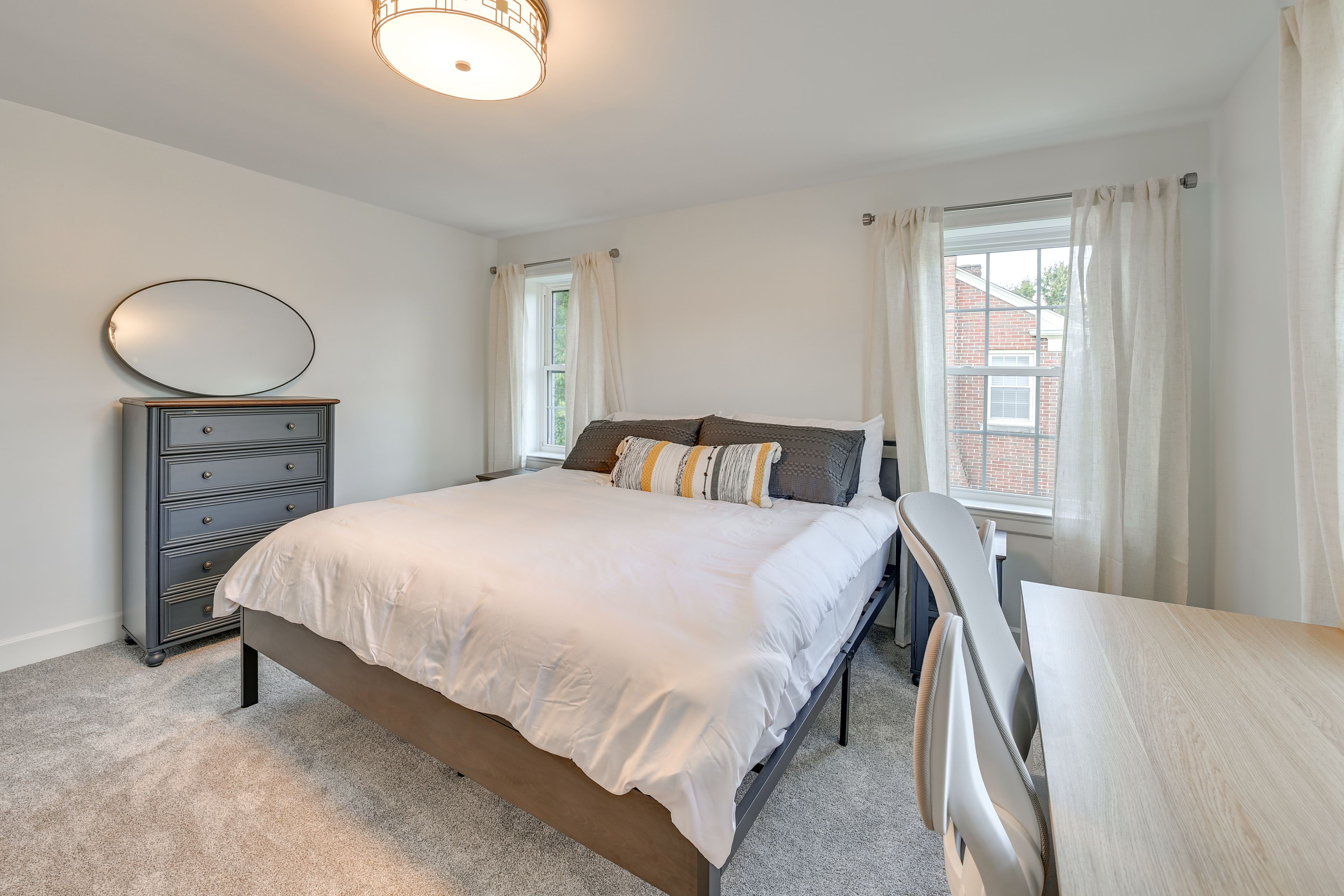 Bedroom 1 | 2nd Floor | King Bed | Laptop-Friendly Workspace