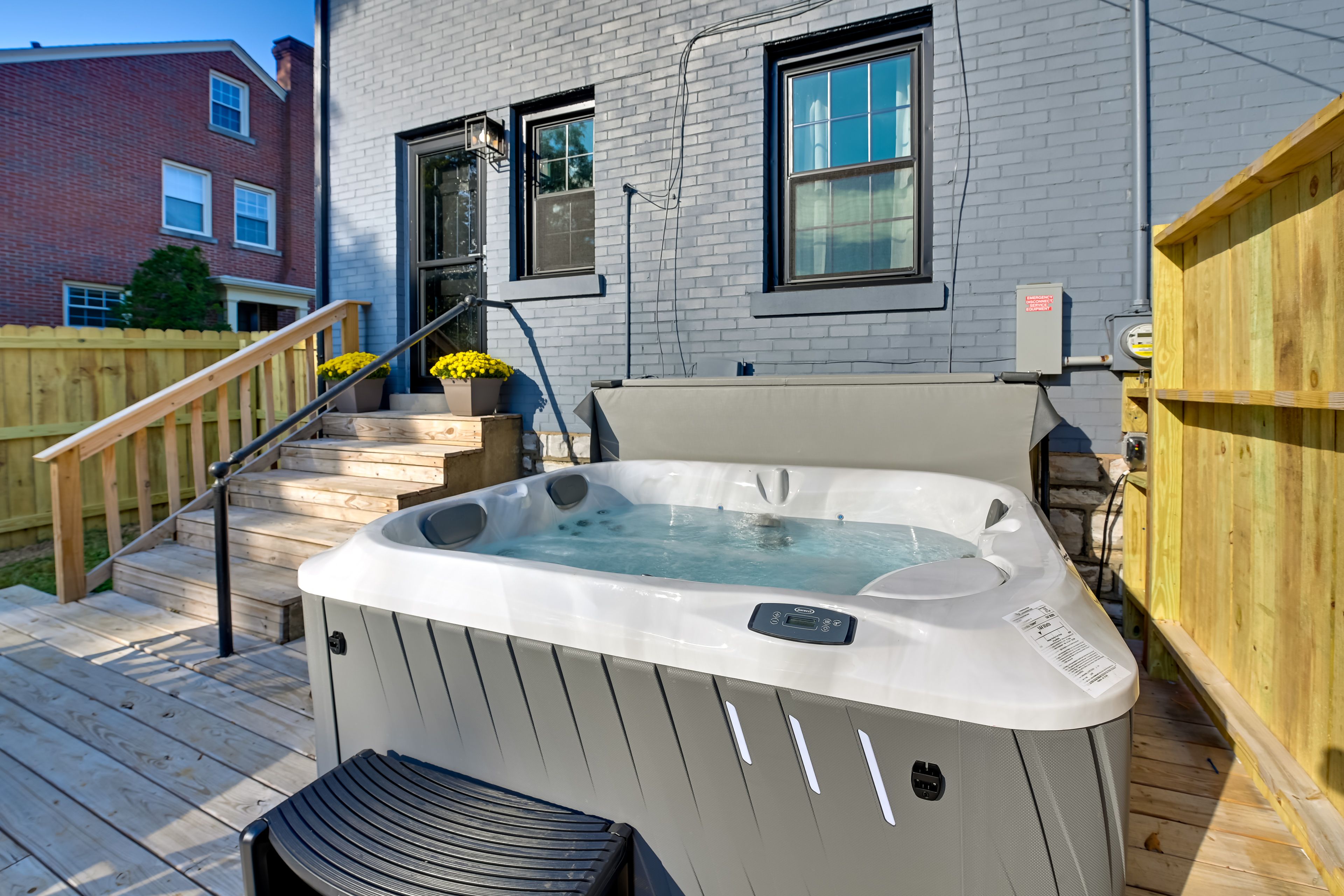Furnished Deck | Private Hot Tub