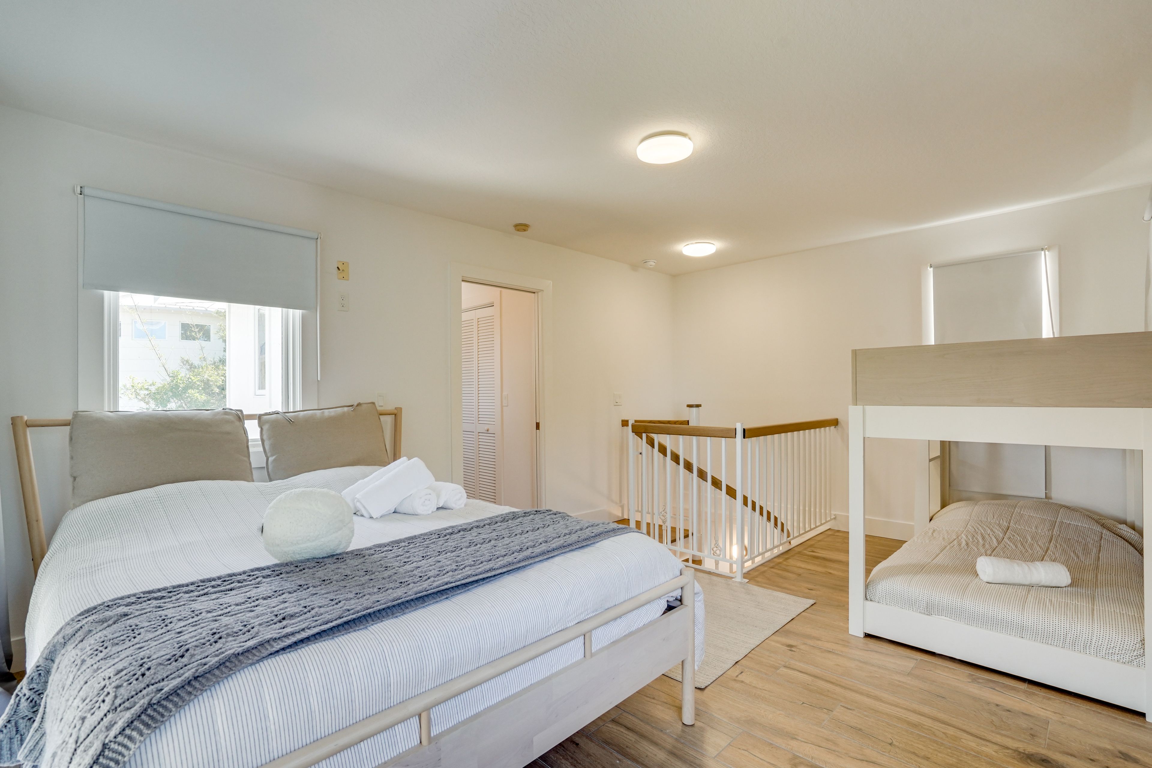 Bedroom 4 | Queen Bed | Twin Bunk Bed | 2nd Floor