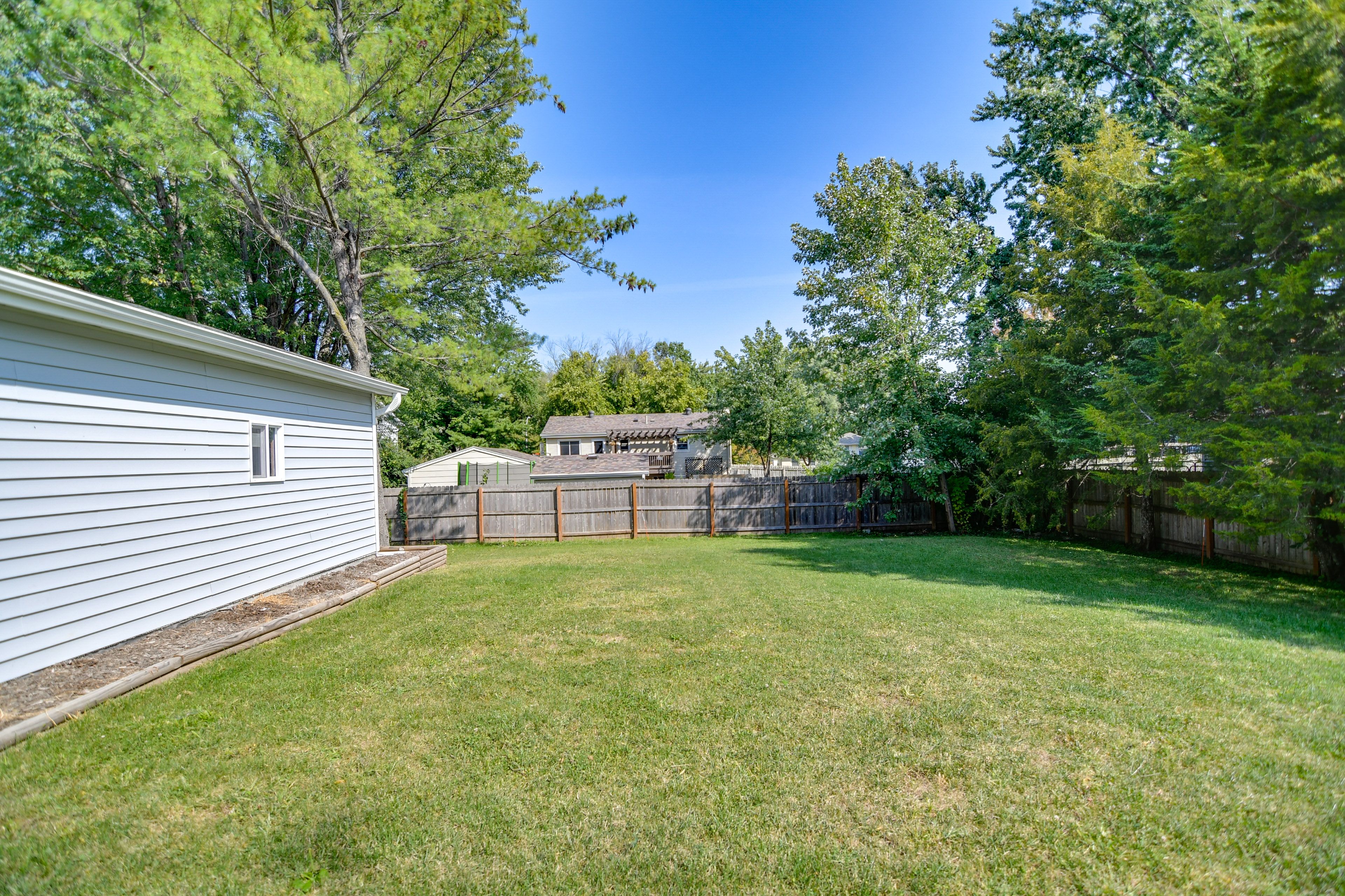 Fenced Backyard