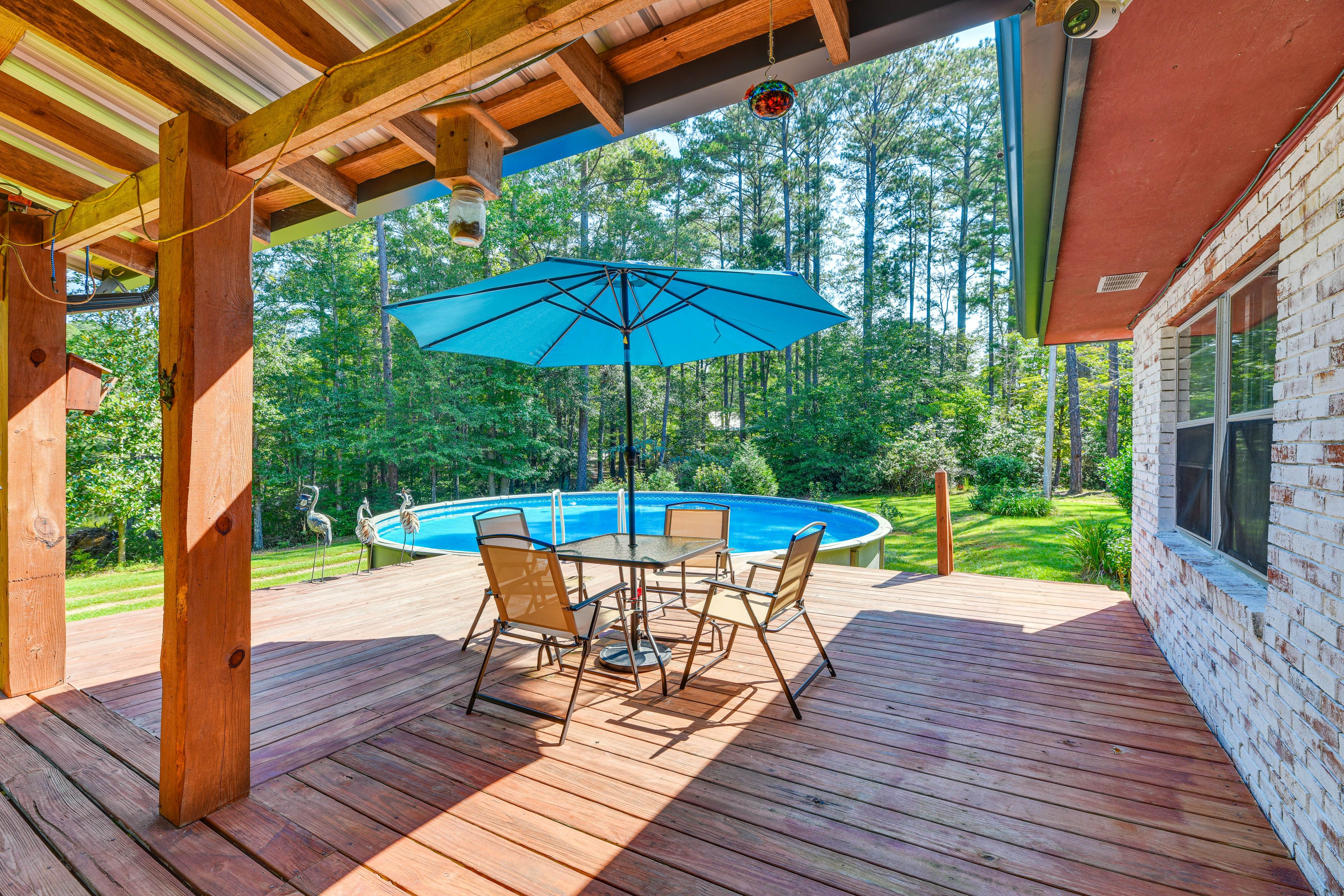 Newnan Vacation Rental | 2BR | 1BA | 4 Steps to Enter | 1,500 Sq Ft