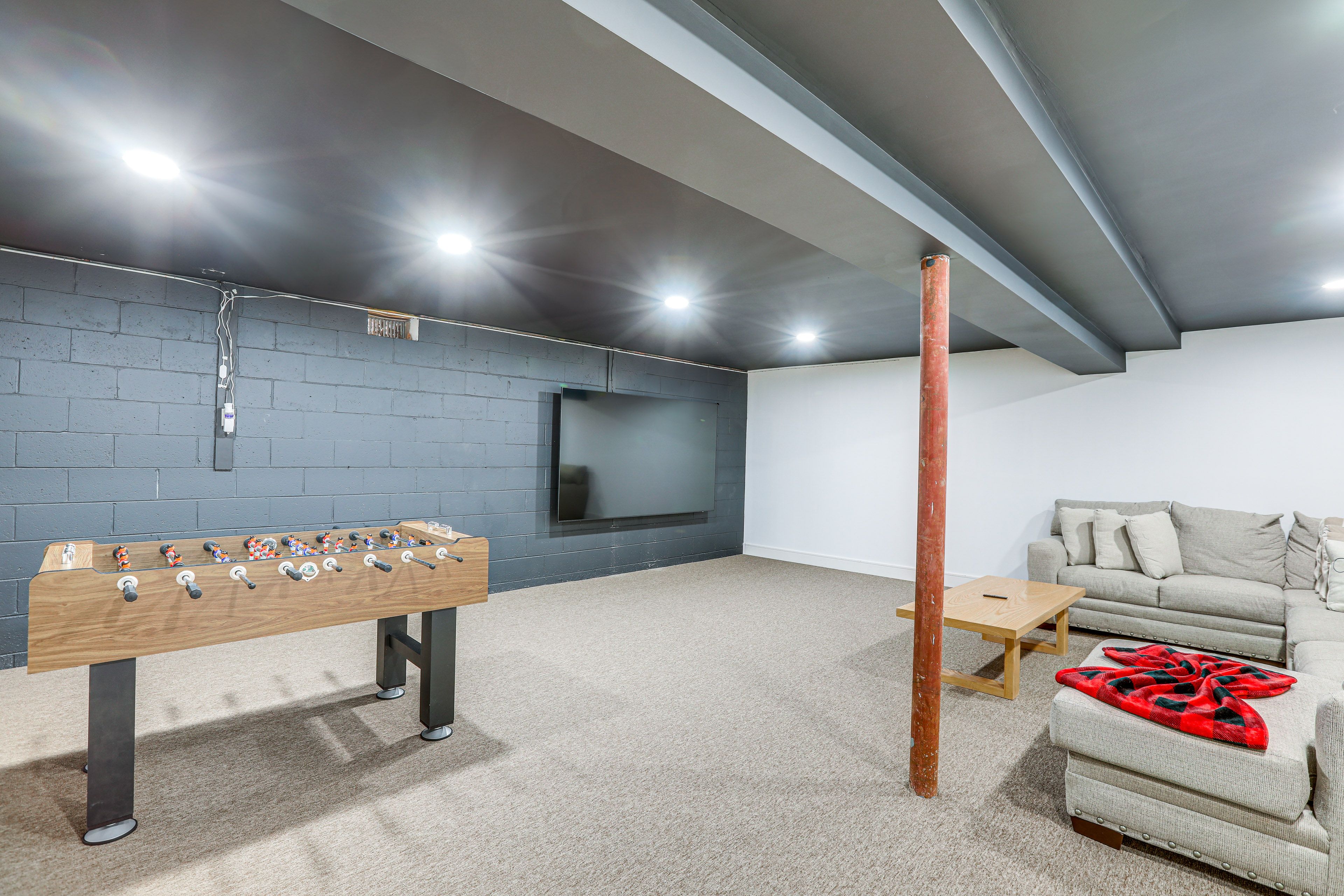Game Room | Basement | Foosball Table | Arcade Game