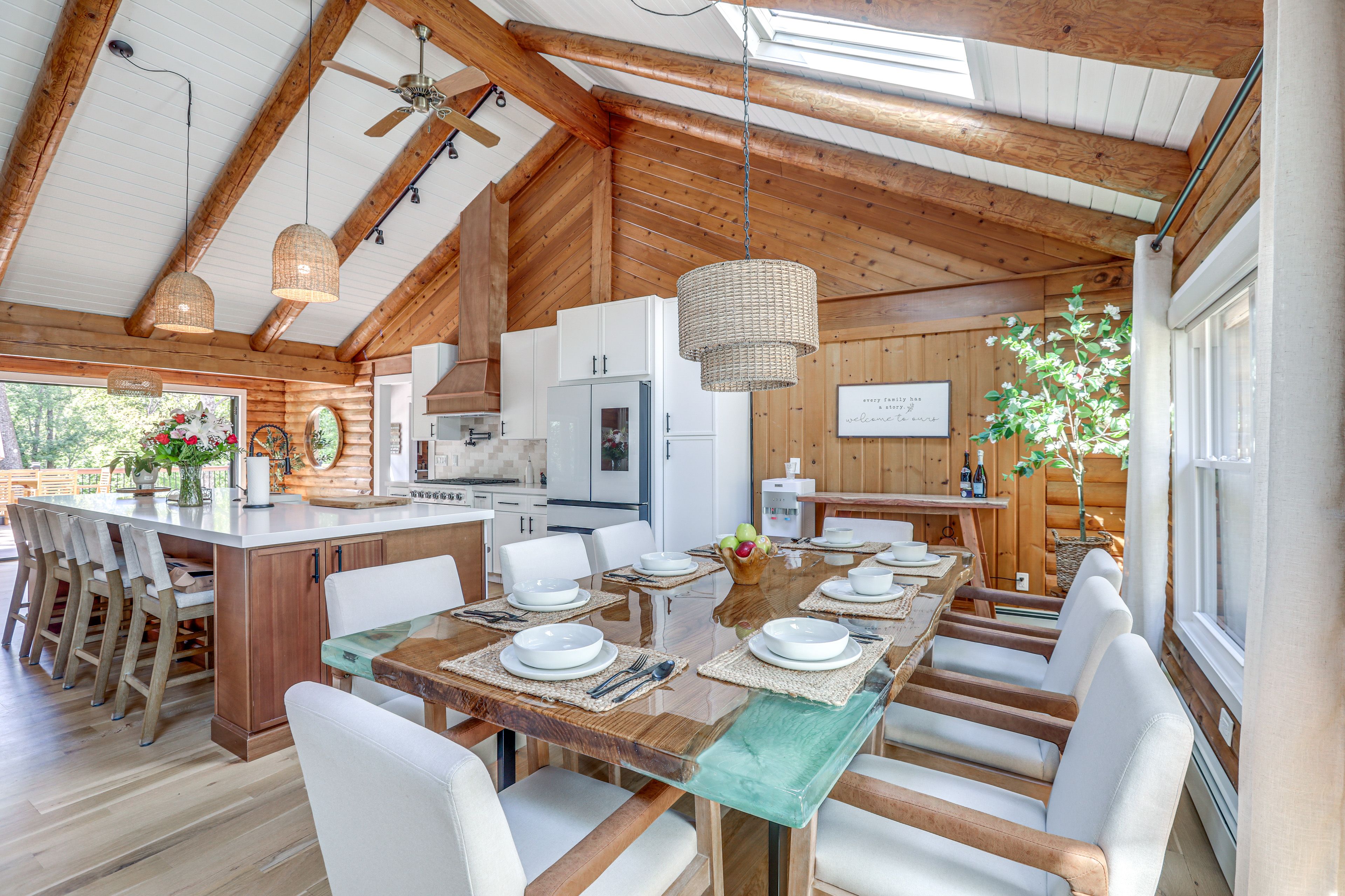 Dining Area & Kitchen | Free WiFi | Central Heat & A/C