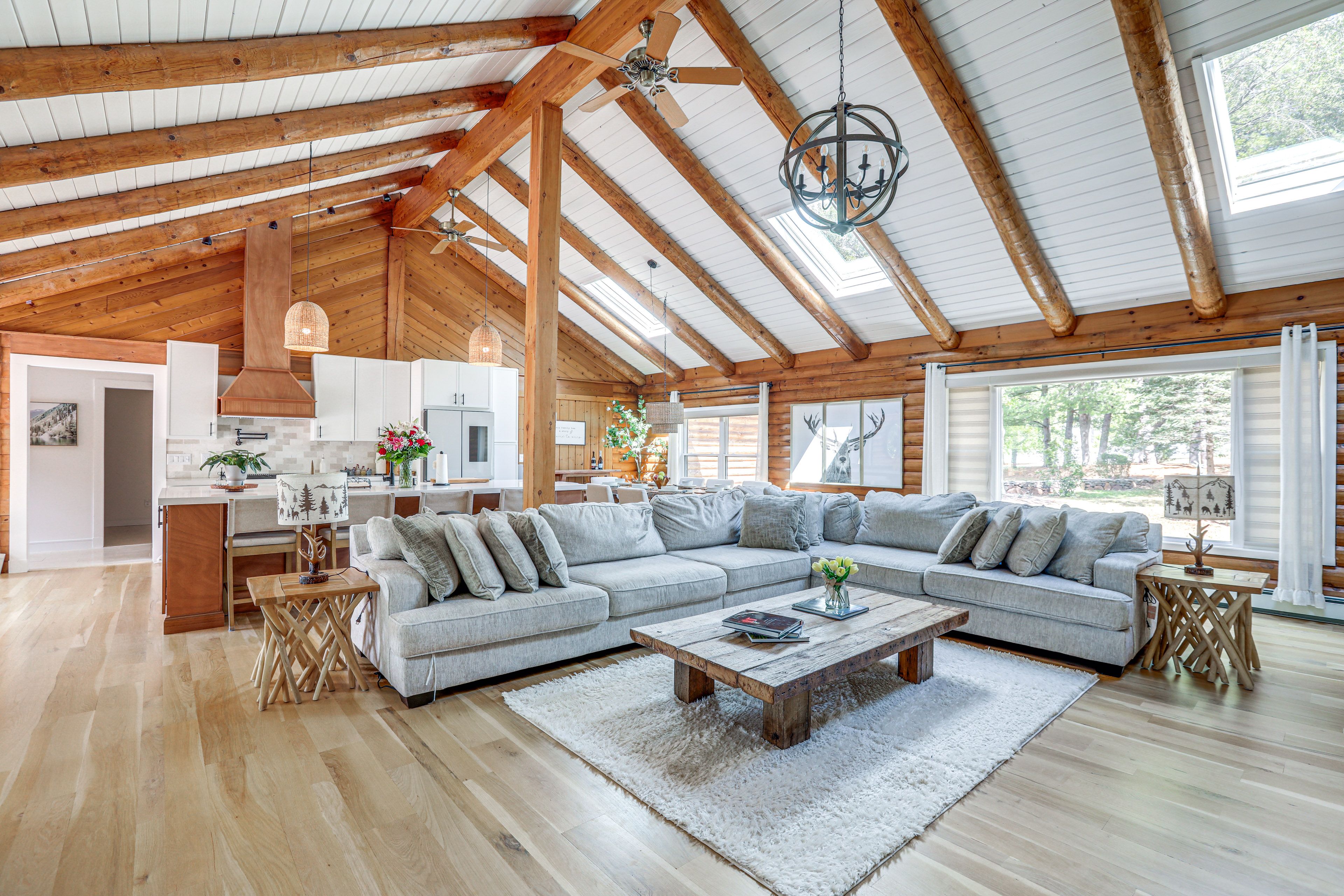 Living Room | Main Level | Smart TV | Fireplace