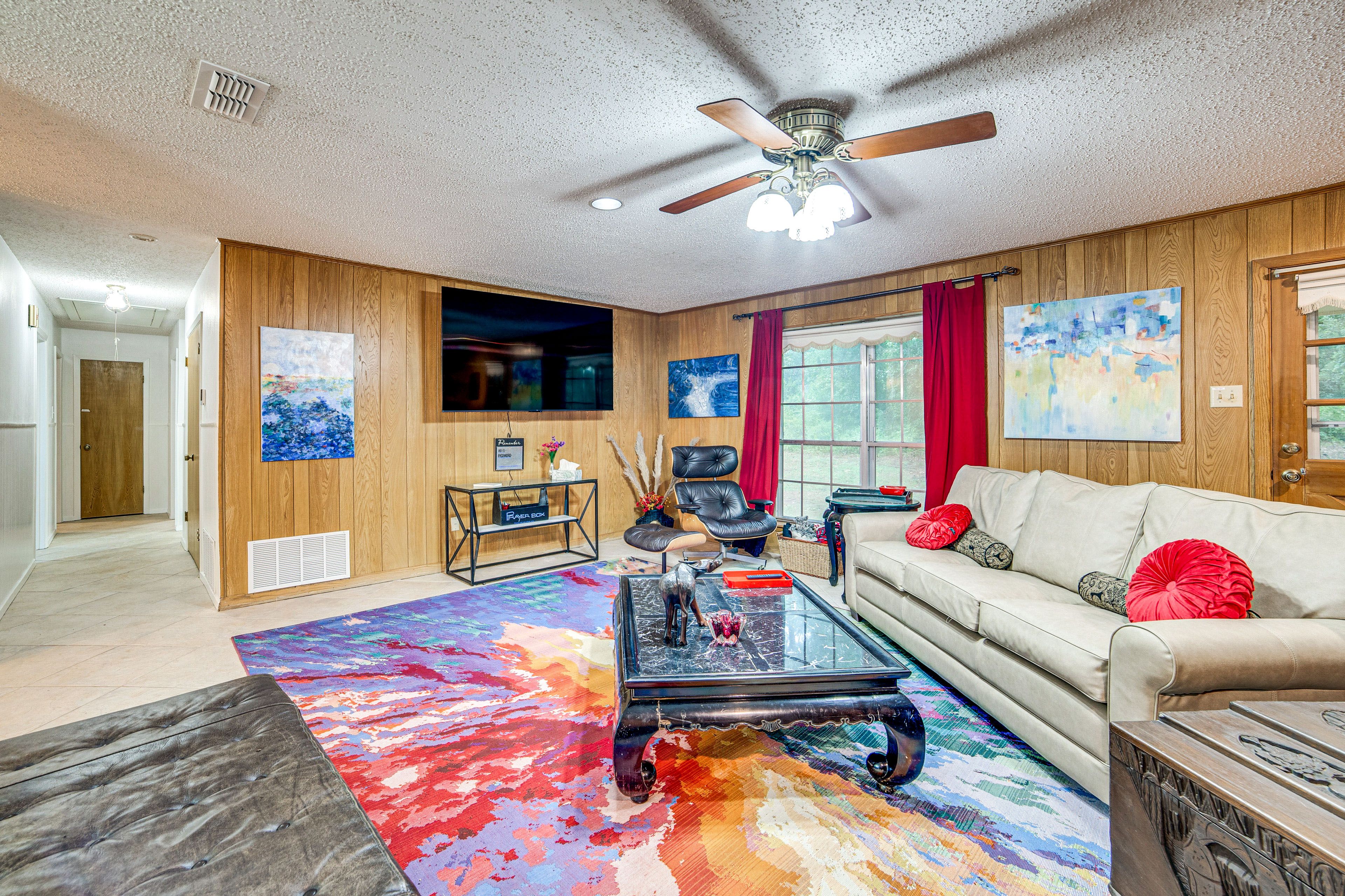 Living Room | Smart TV | Queen Sleeper Sofa