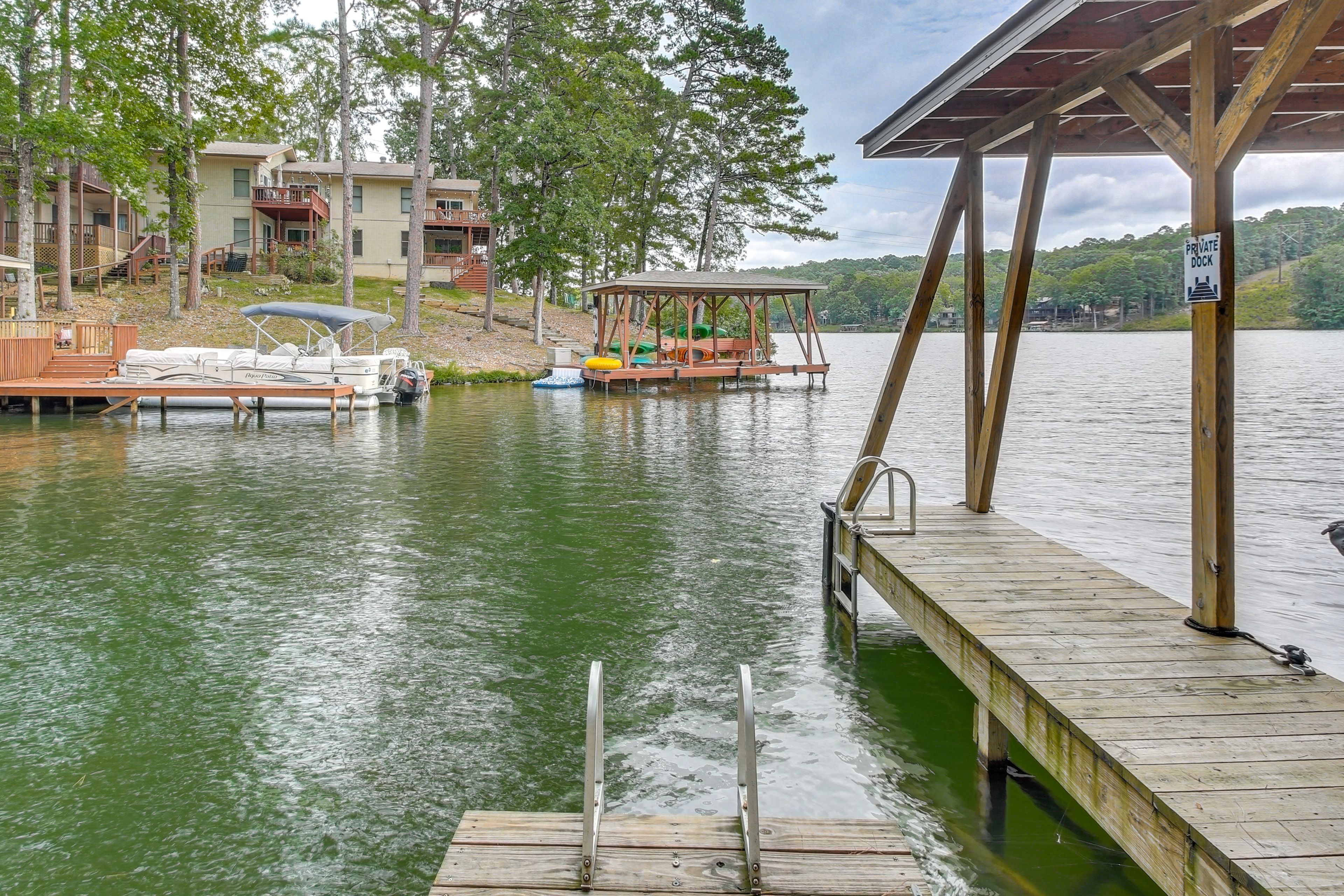 Private Dock | Access to Lake Desoto