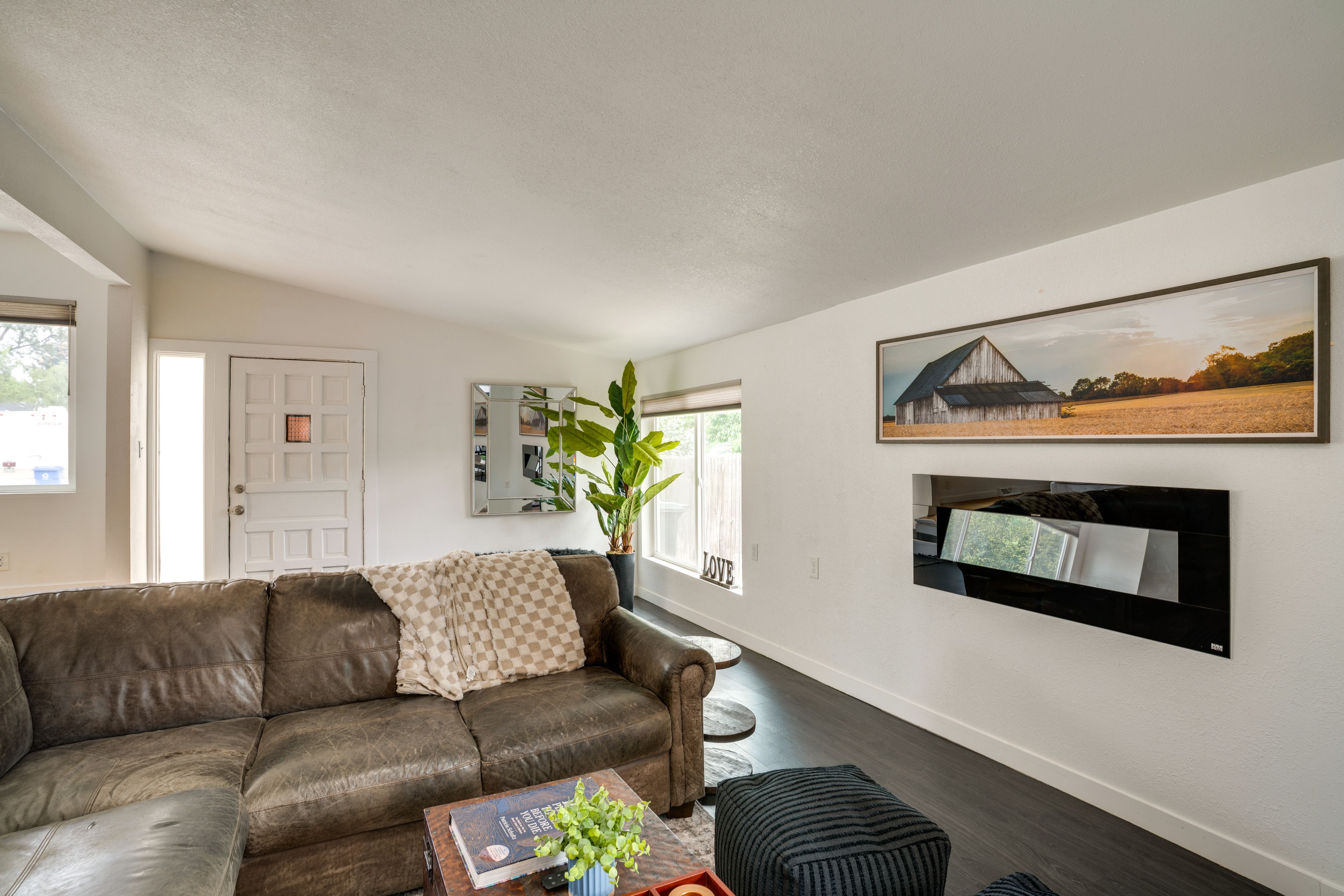 Living Room | Main Level | Electric Fireplace