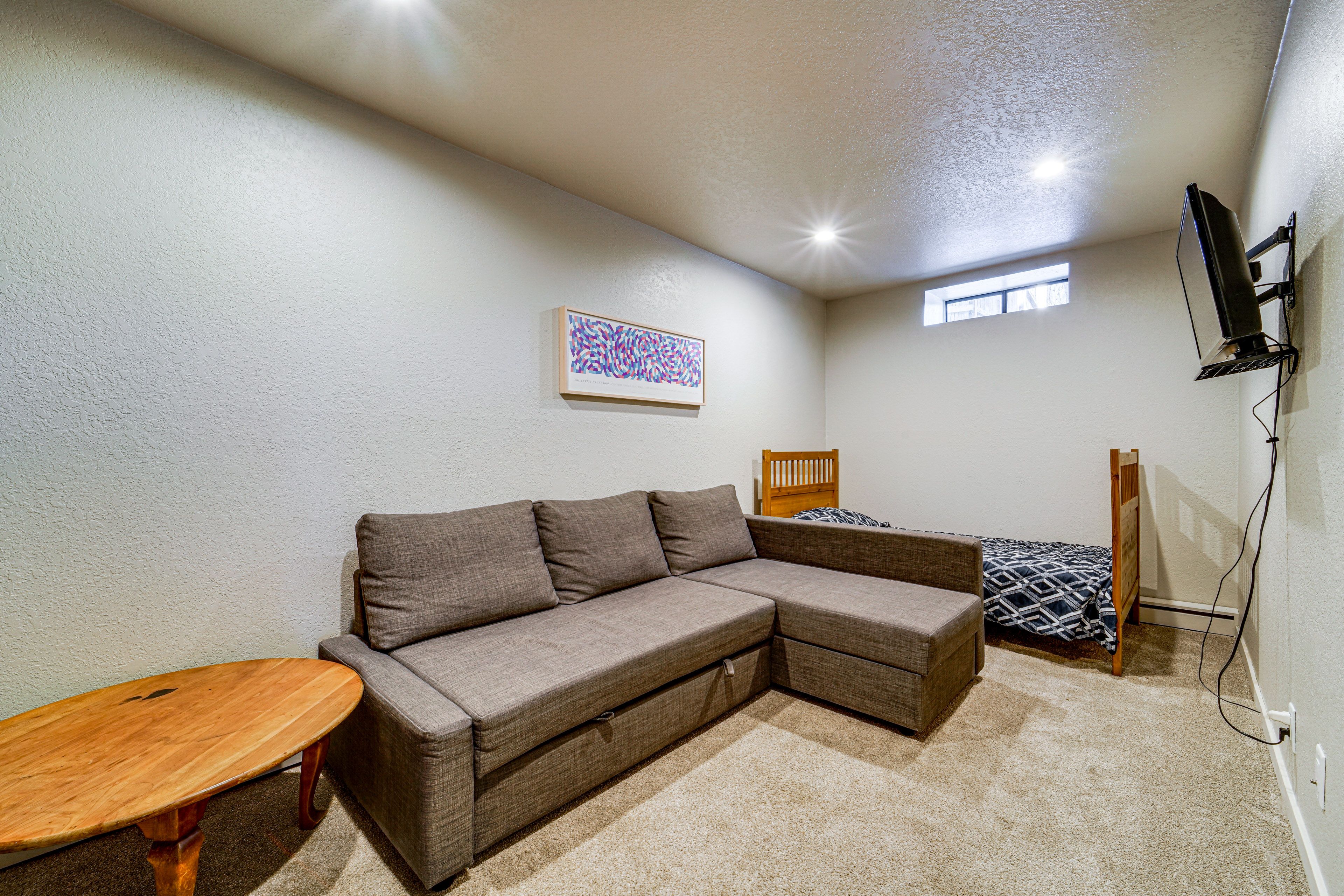 Bedroom 4 | Ground Floor | Full Sleeper Sofa | Twin Bed