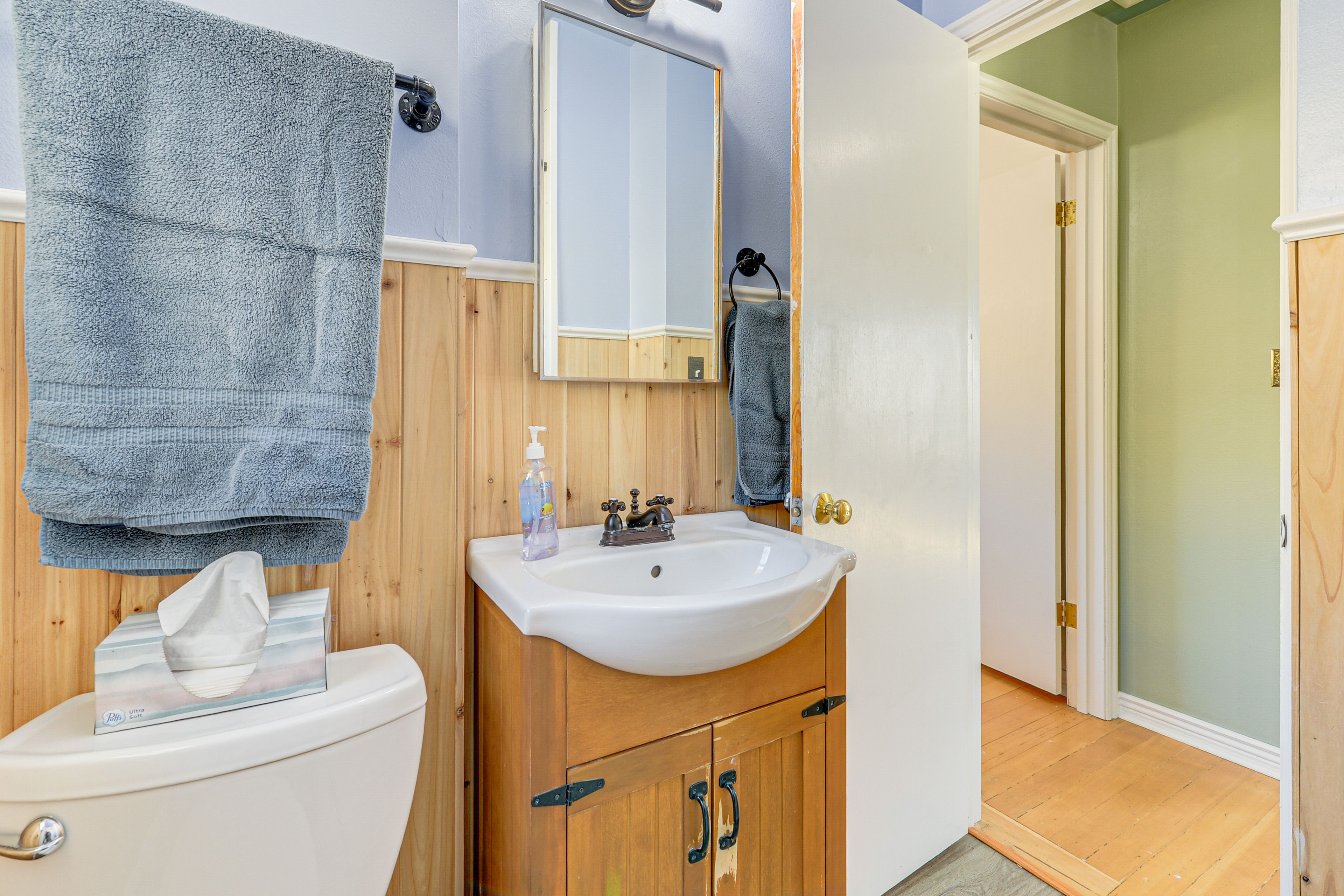 Bathroom | Main Level | Towels Provided | Complimentary Toiletries | Hair Dryer