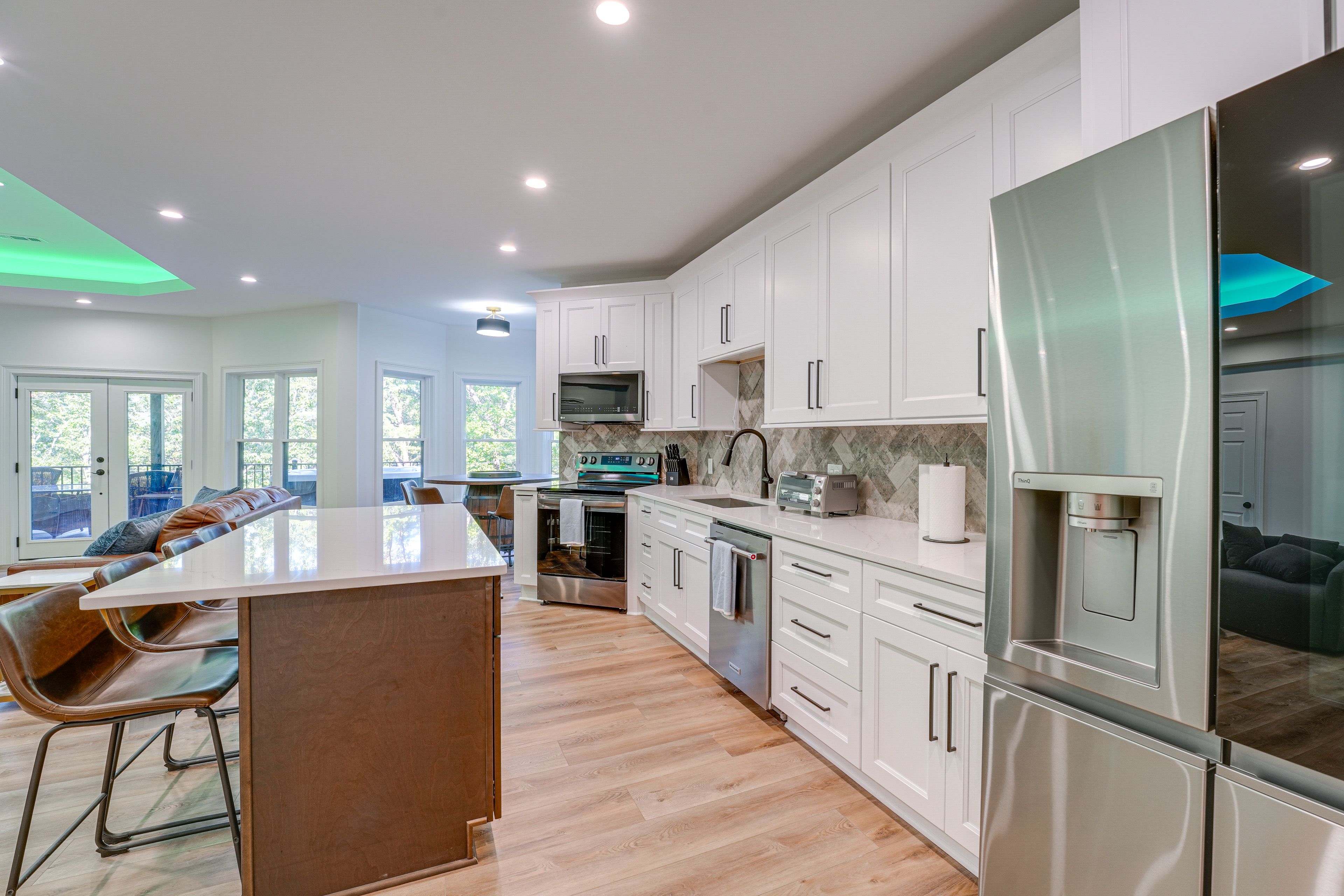 Downstairs Kitchen | Lower Floor | Toaster Oven | Dishwasher | Cooking Basics
