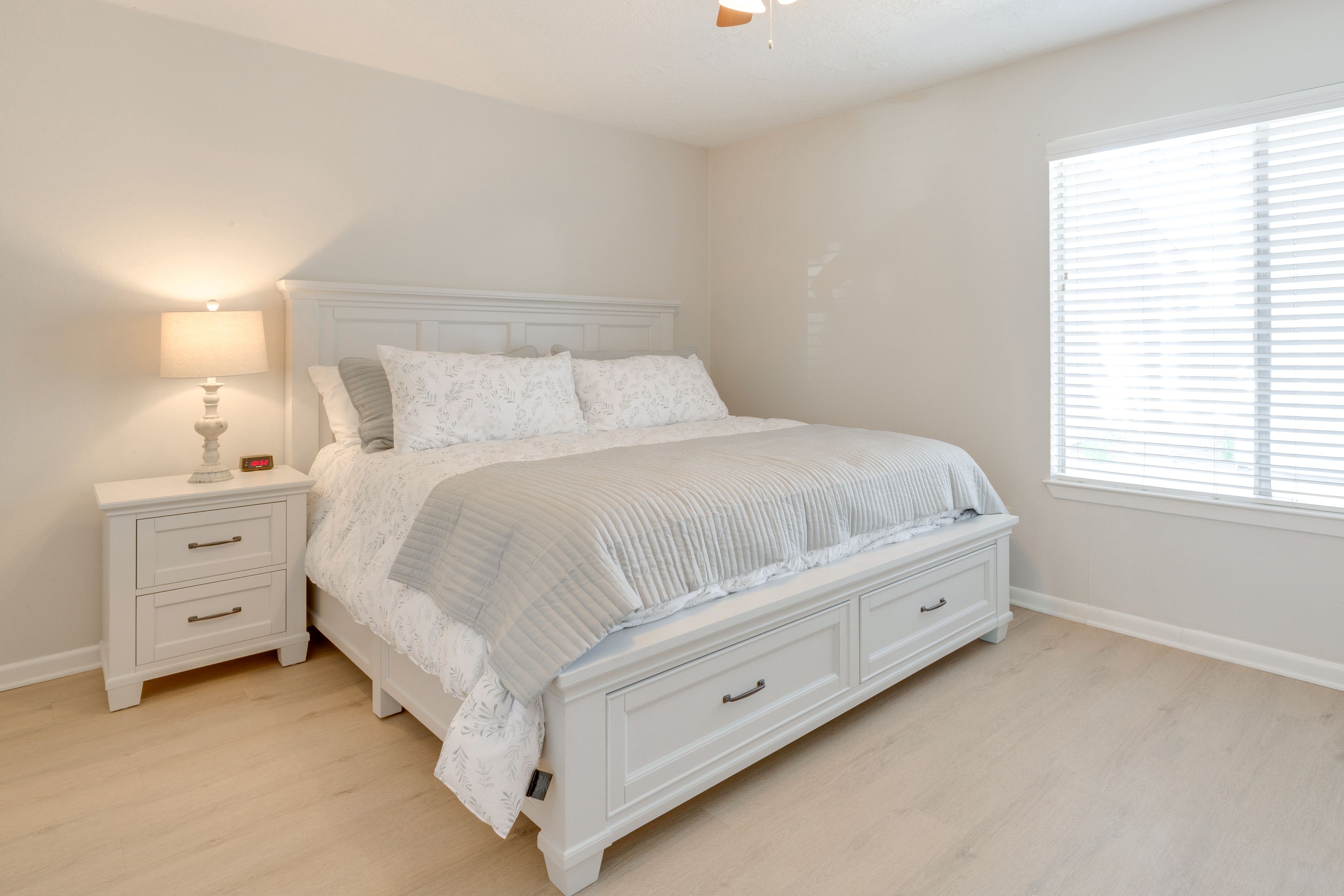 Bedroom 1 | King Bed | Linens Provided | Smart TV