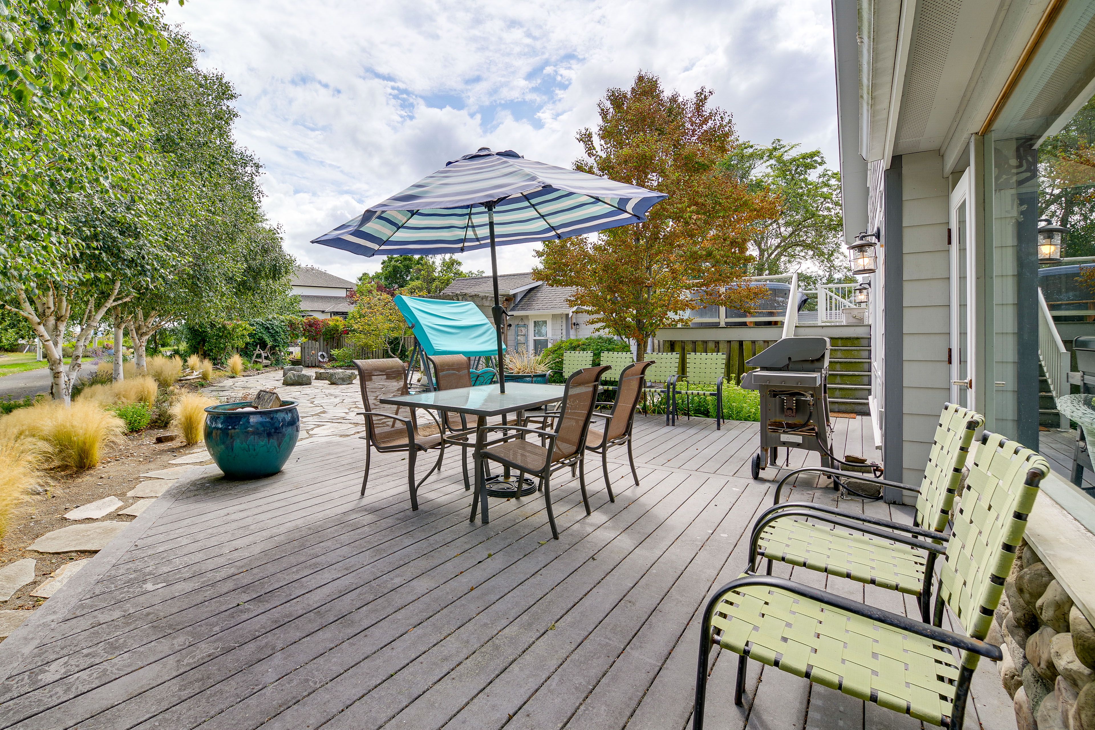 Exterior | 2-Story House | Furnished Deck