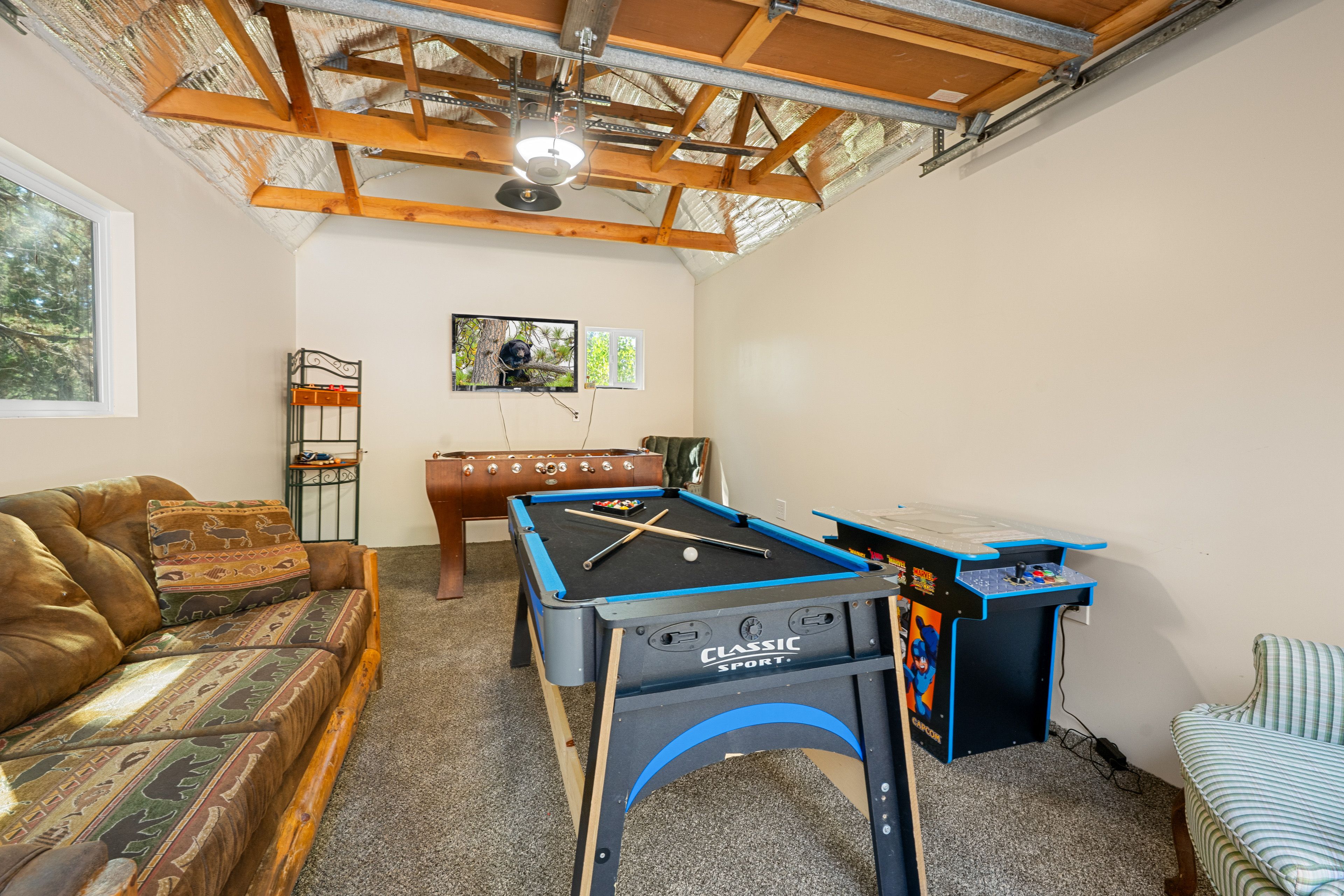 Garage Game Room
