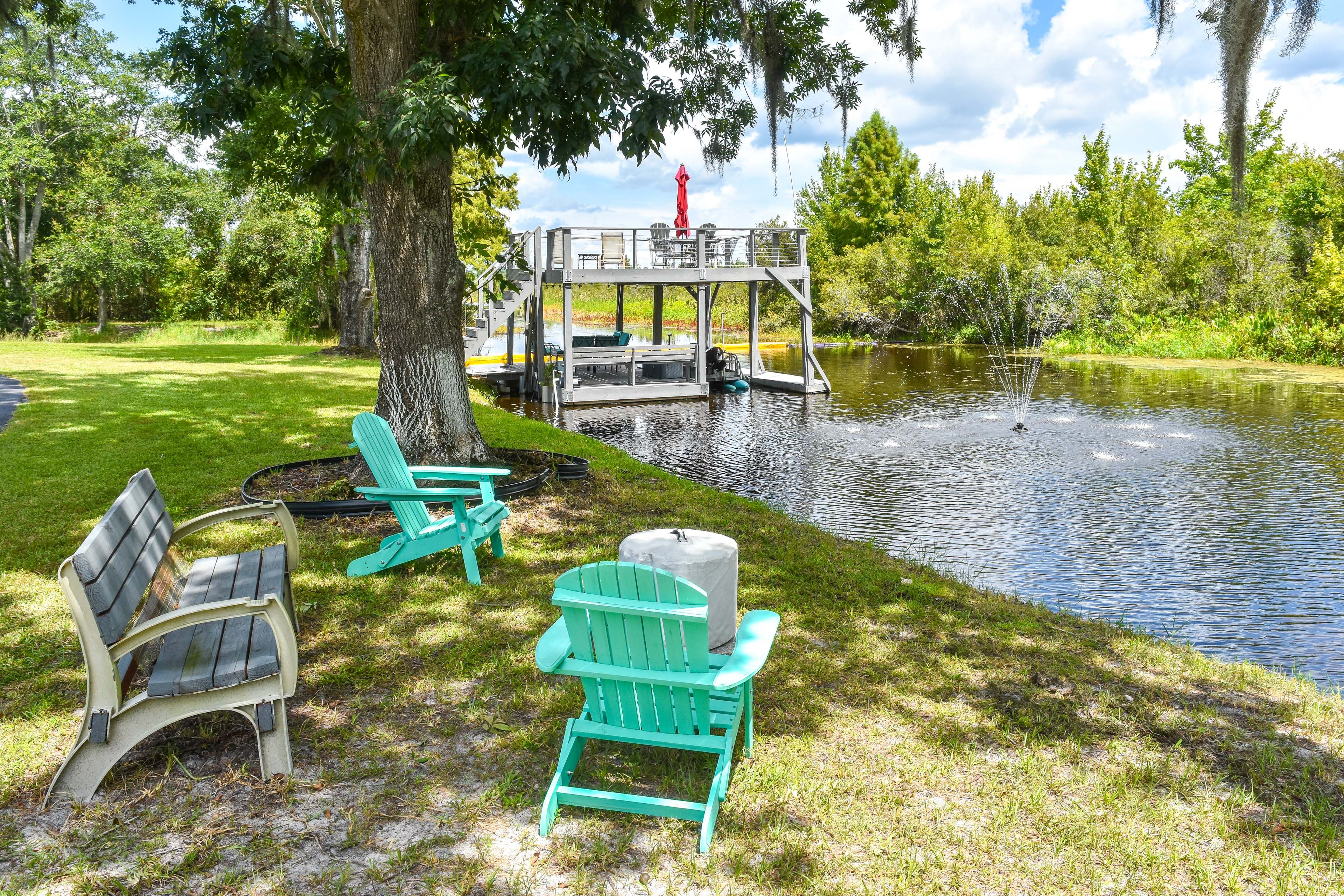 Dunnellon Vacation Rental | 2BR | 2BA | Step-Free Entry | 1,300 Sq Ft