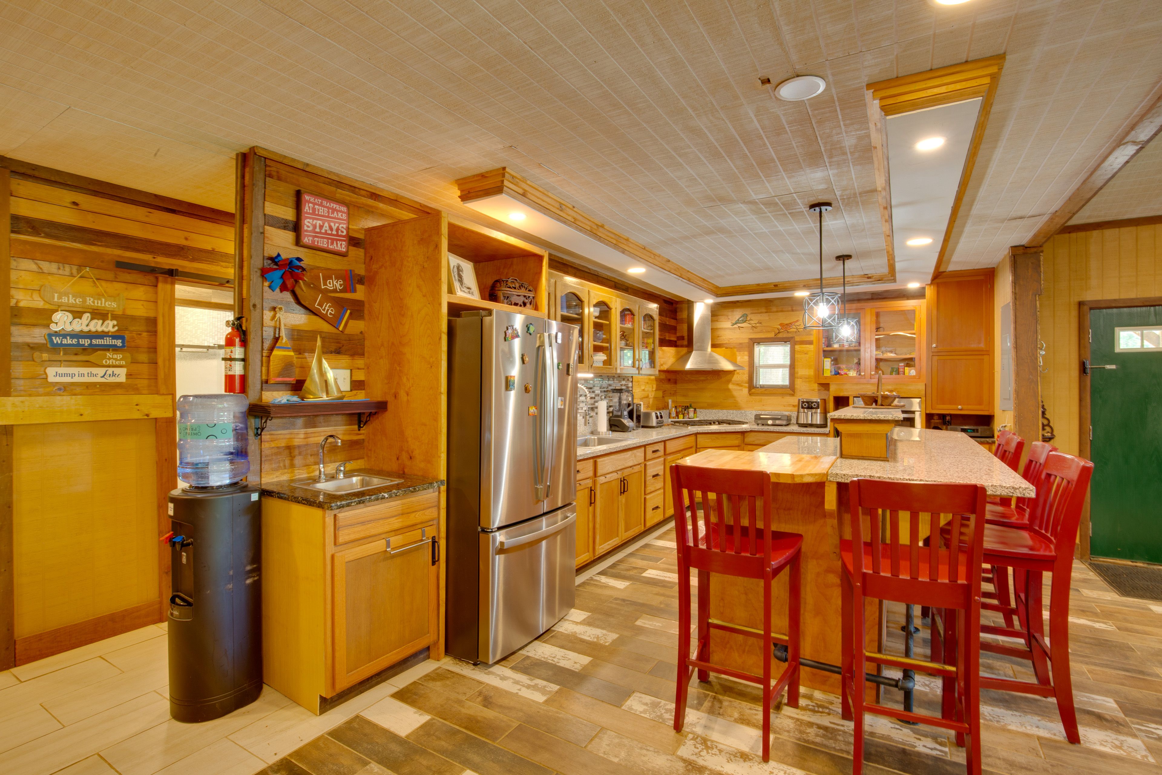 Kitchen | Wall Oven | Microwave | Electric Kettle | 1st Floor