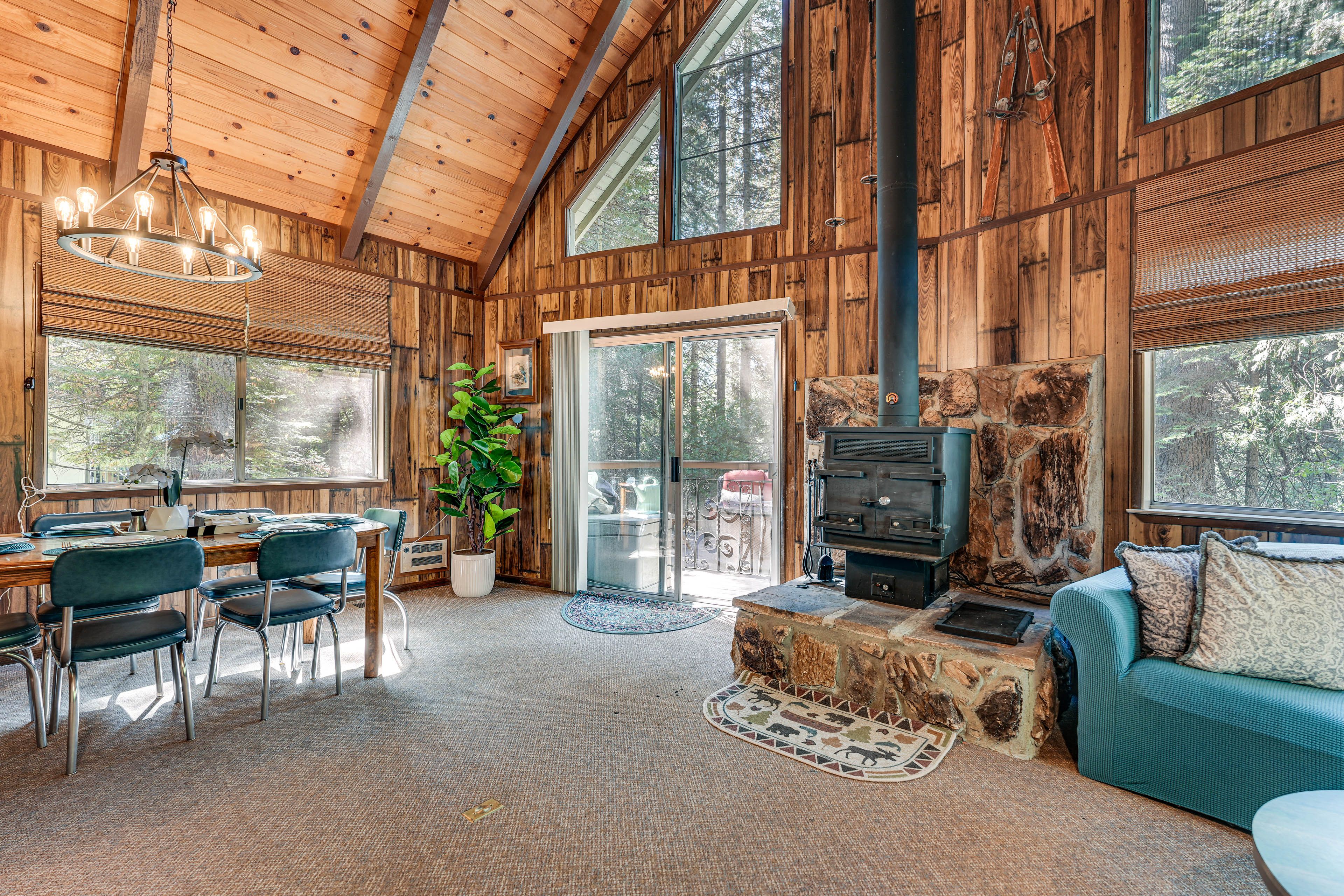 Property Interior | 2-Story Home | Free WiFi | Central Heating