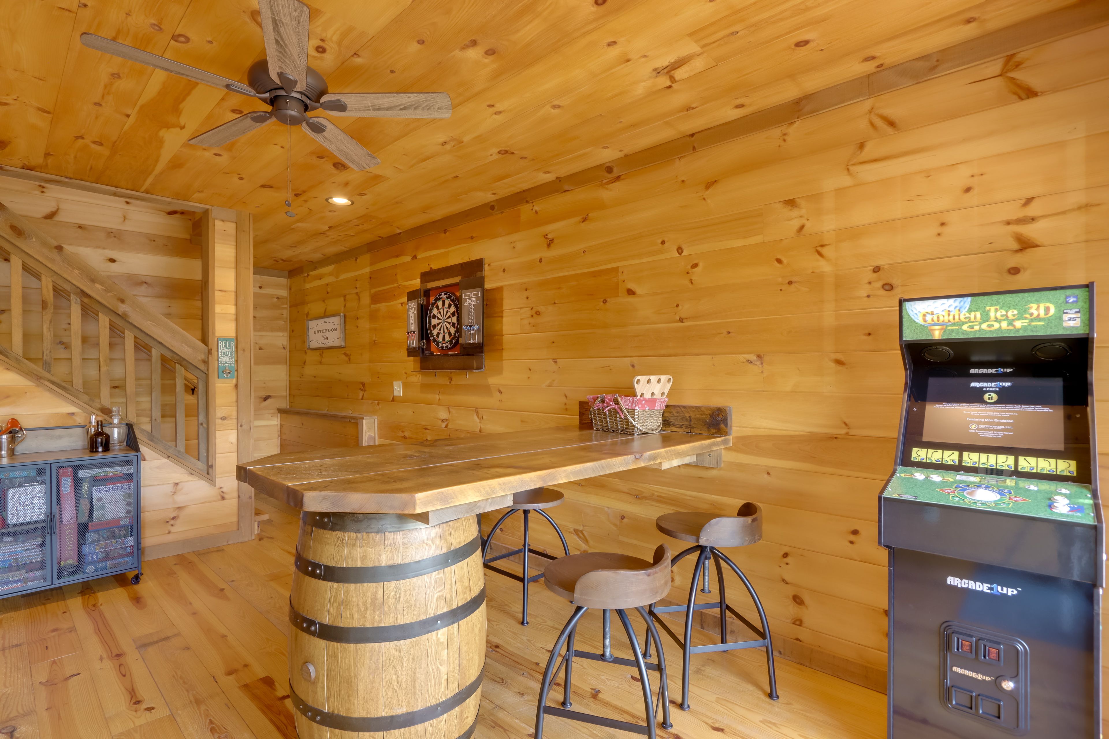Game Room | Basement Floor | Smart TV