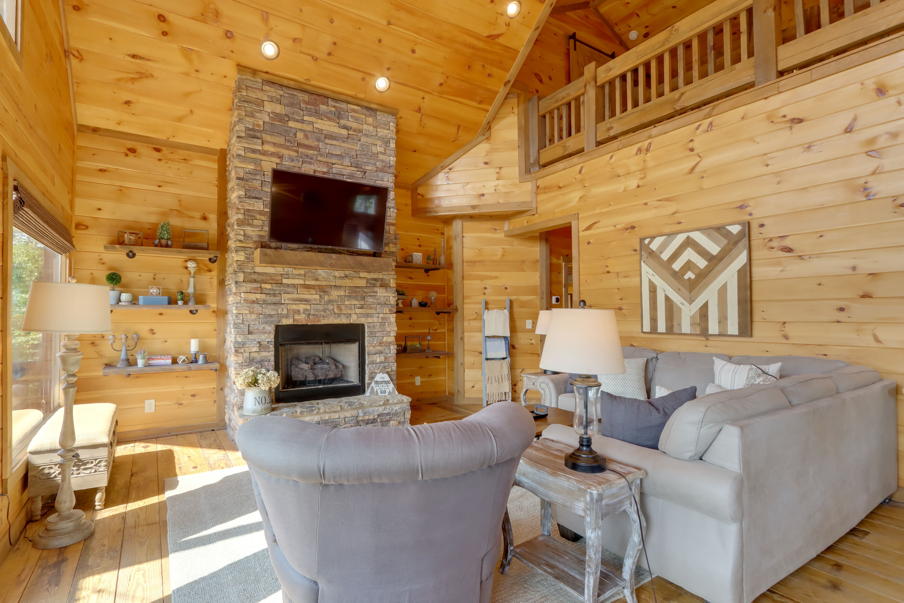 Living Room | 1st Floor | Central A/C & Heat | Free WiFi