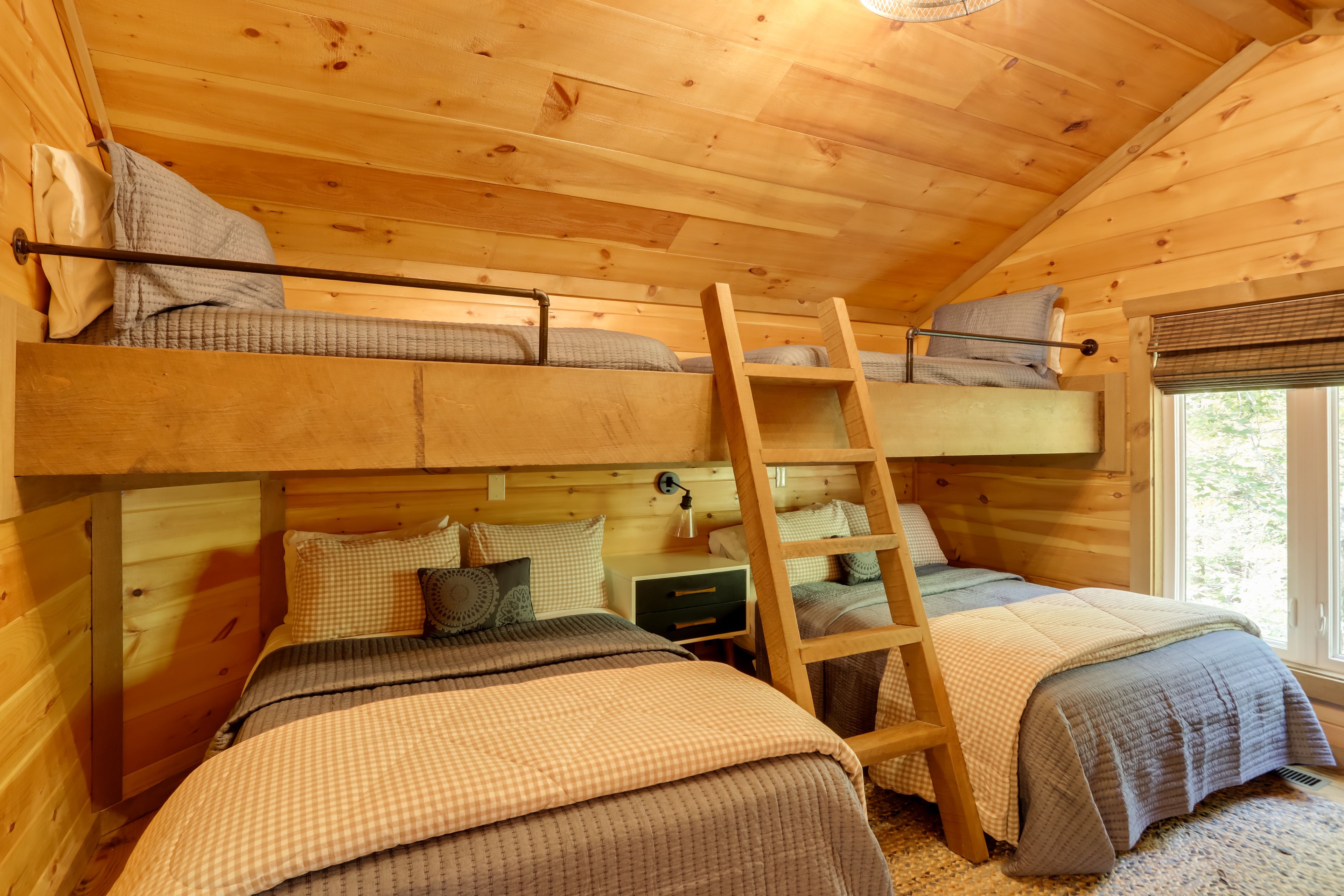 Bedroom 3 | 2 Full Beds | 2 Lofted Full Bunks | 2nd Floor