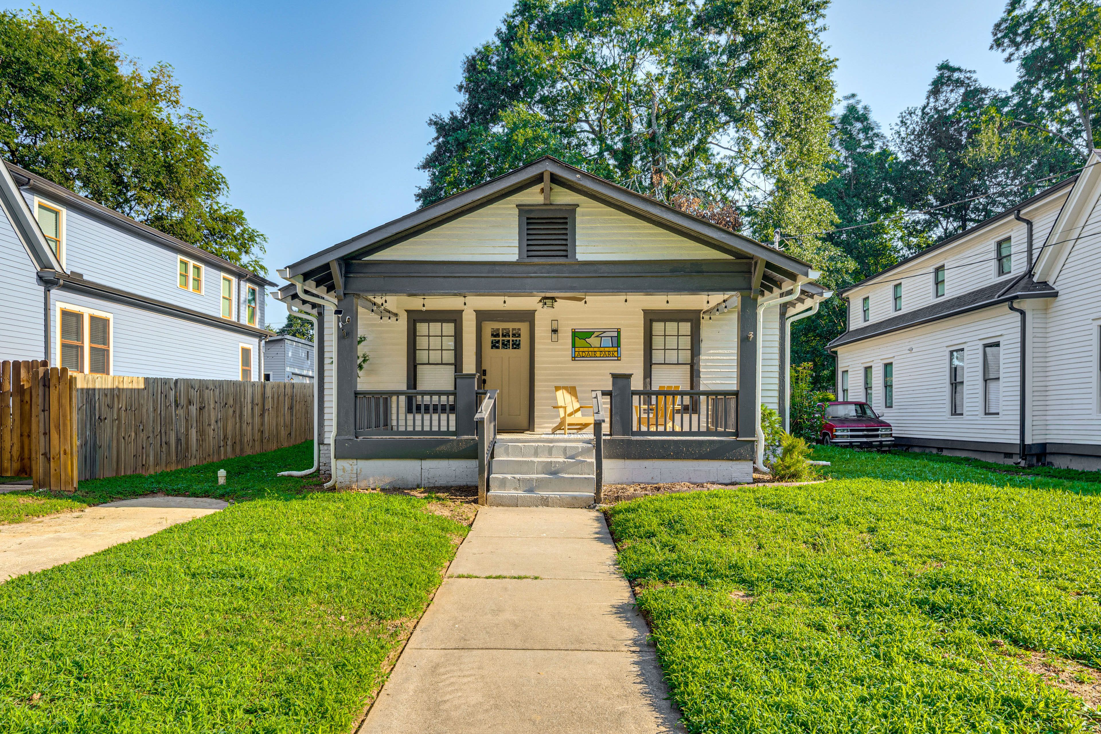 Exterior | Single-Story House | 6 Mi to Piedmont Park