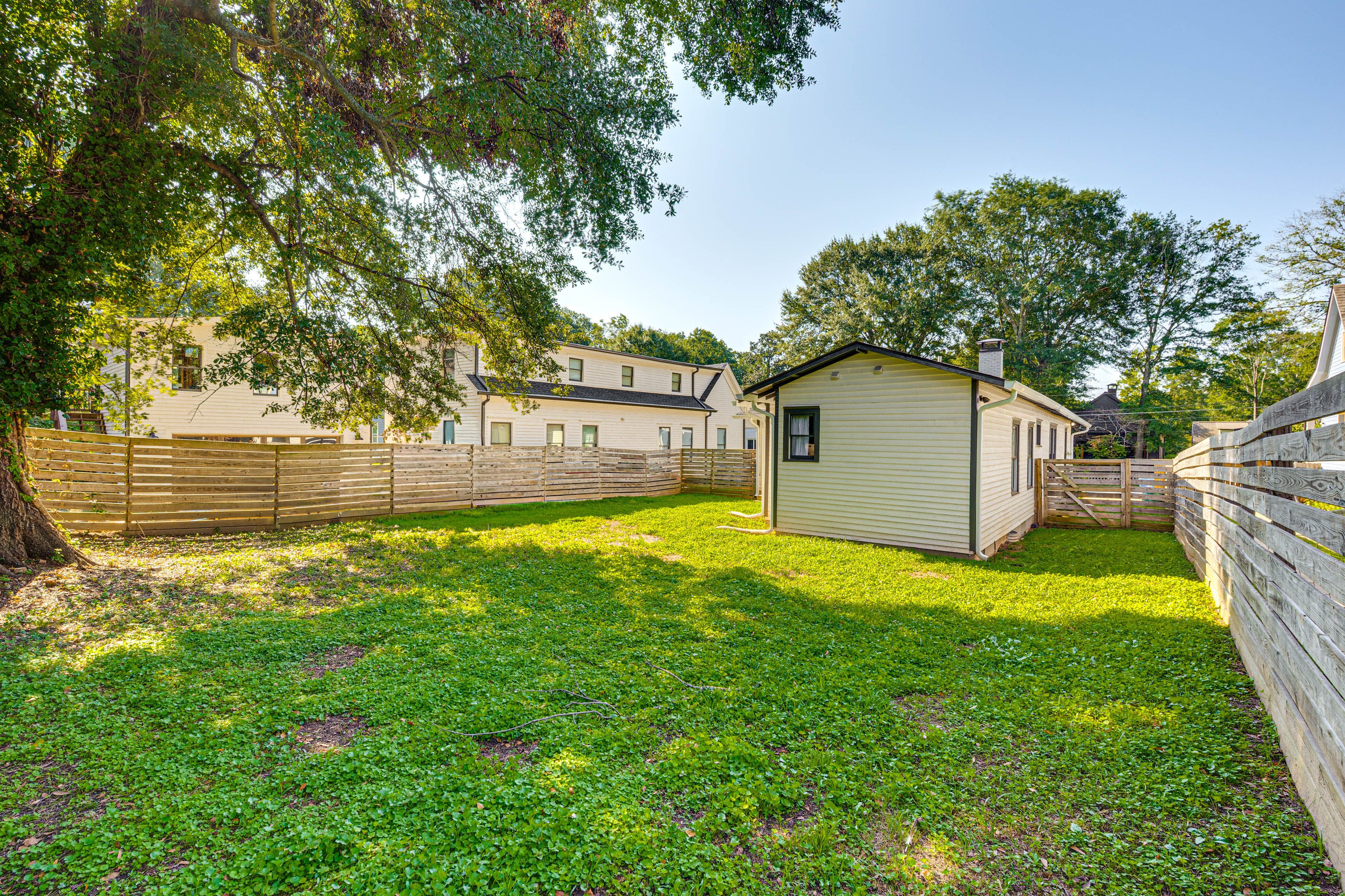 Fenced Backyard | Walking Distance to Restaurants & Parks