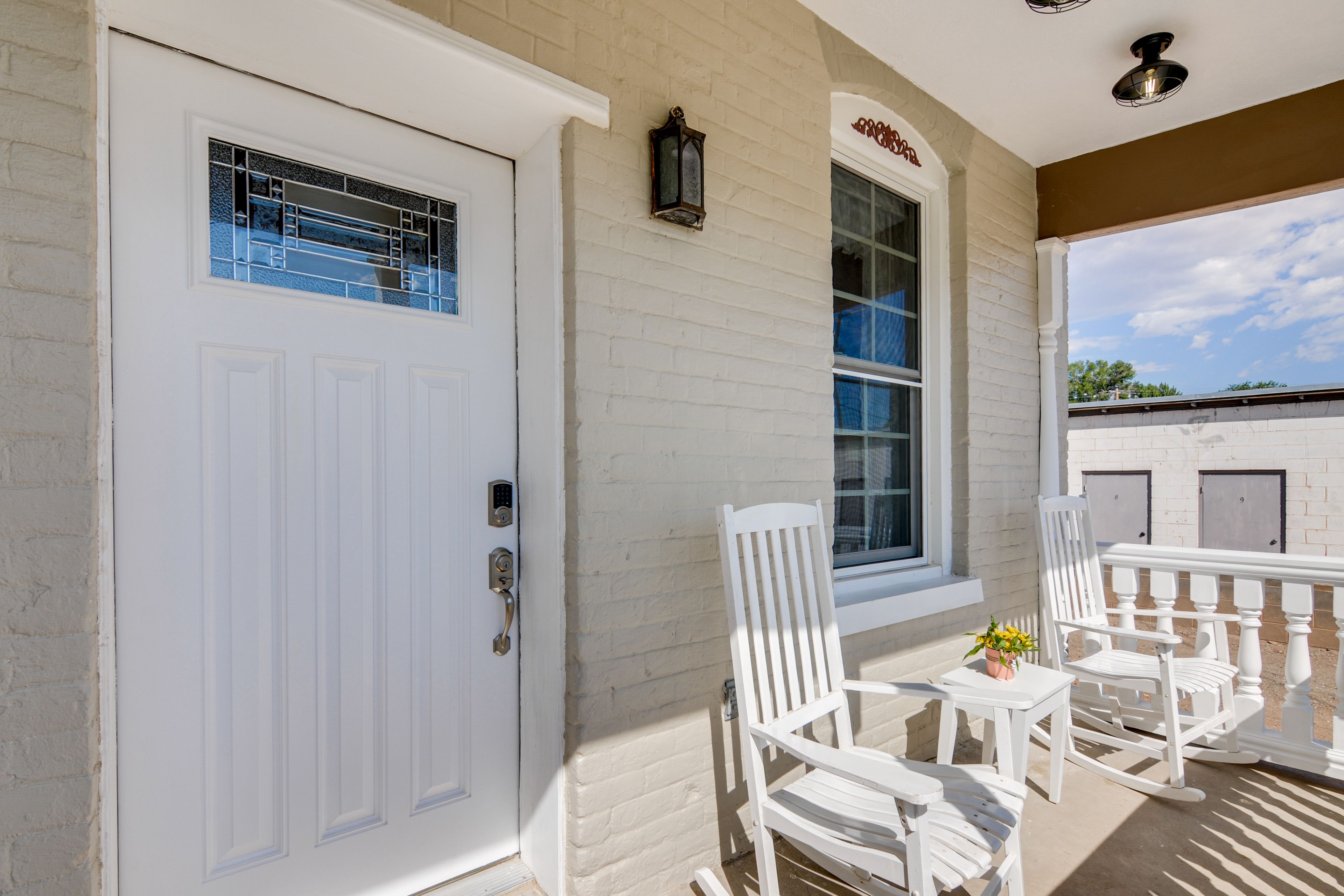 Covered Front Porch | Rocking Chairs