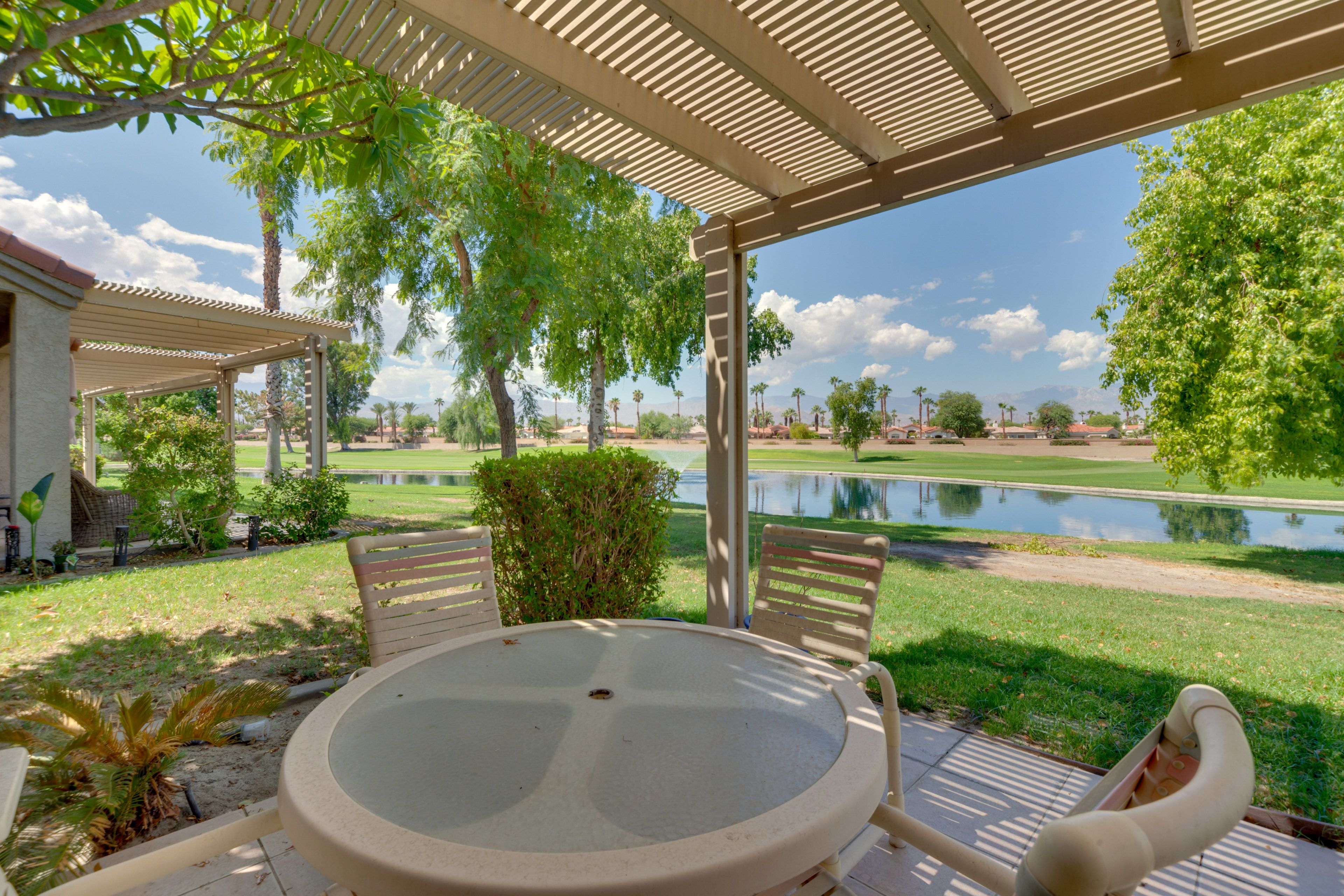 Covered Patio | Pond View | Gas Grill | Fire Pit