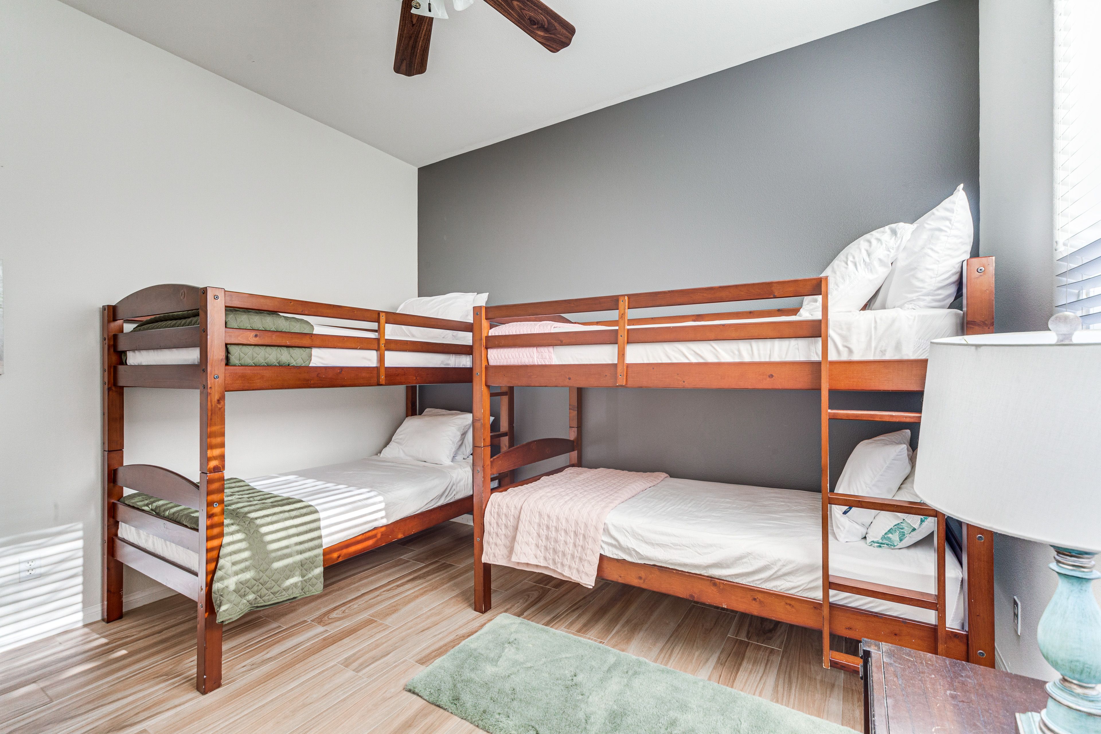 Bedroom 2 | 2 Twin Bunk Beds | Smart TV