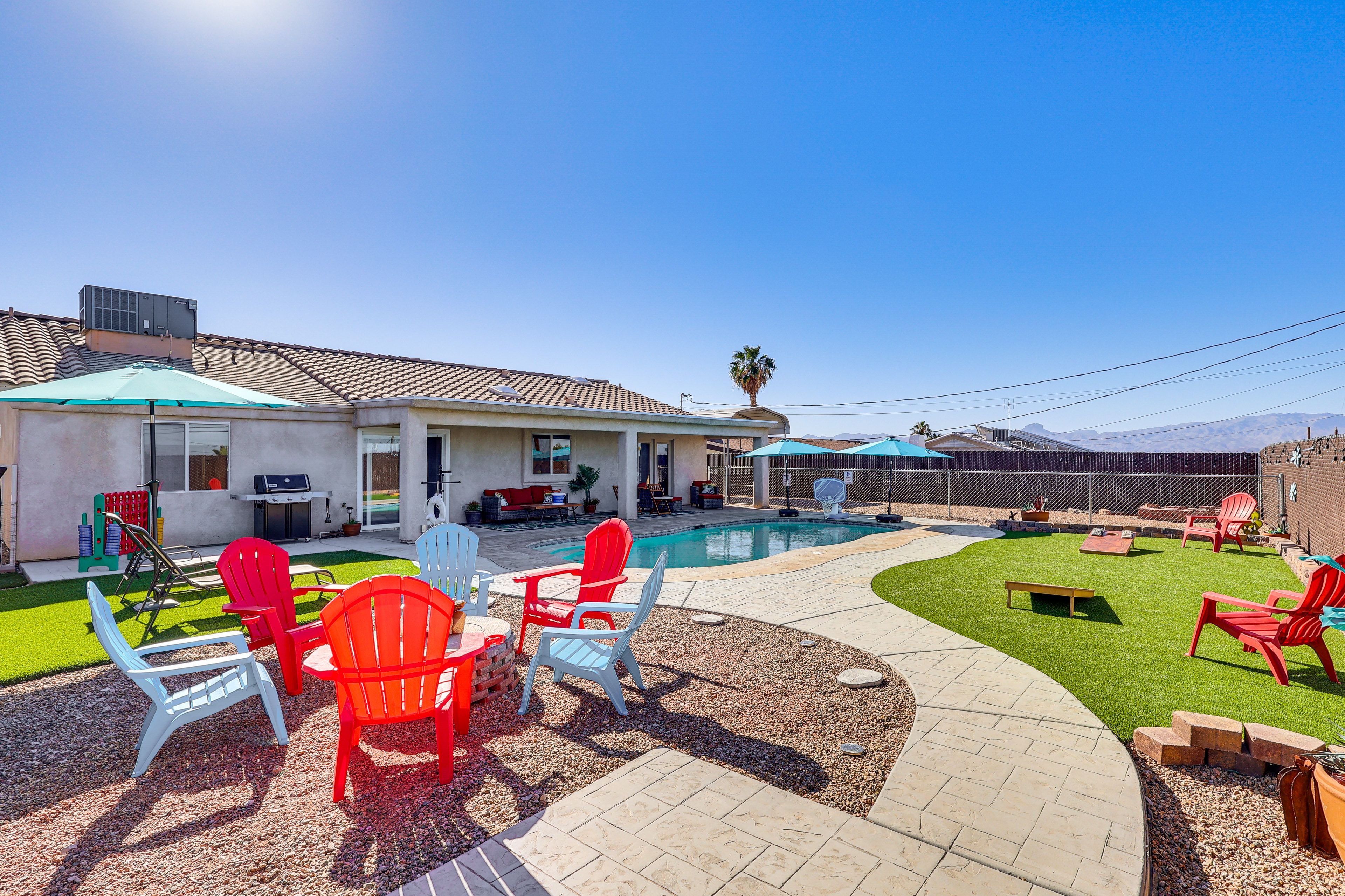 Lake Havasu City Vacation Rental | 3BR | 2BA | Step-Free Access | 1,500 Sq Ft