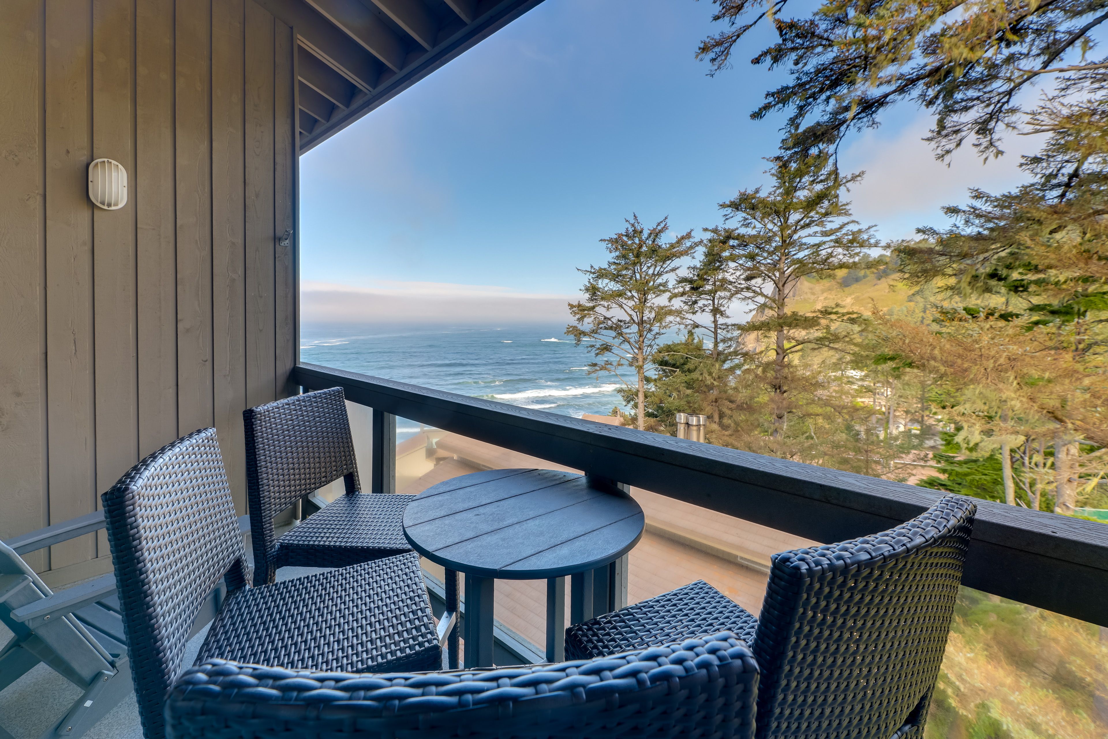 Newport Vacation Rental | 1BR | 1.5BA | 1,100 Sq Ft | Stairs to Access