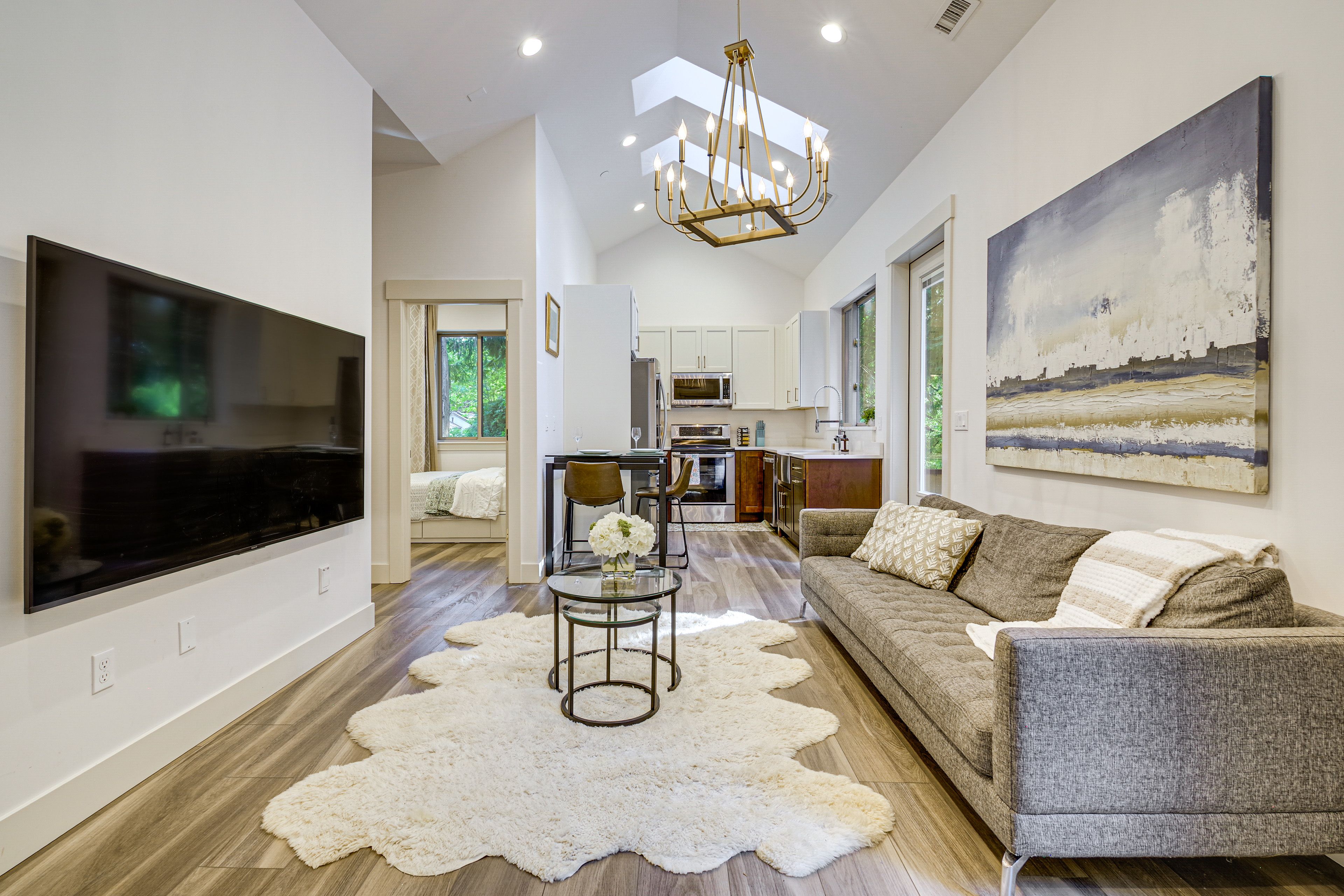 Redmond Vacation Rental | 1BR | 1BA | 500 Sq Ft | Step-Free Access