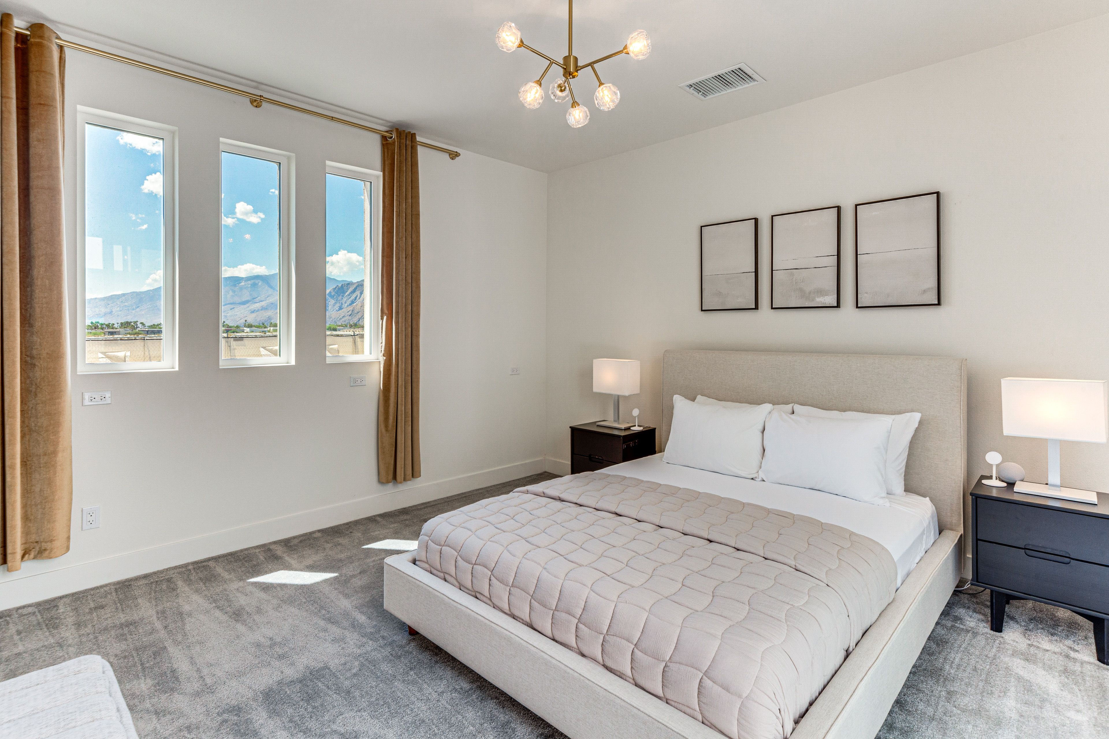 Bedroom 3 | Separate Unit | Queen Bed | 1st Floor