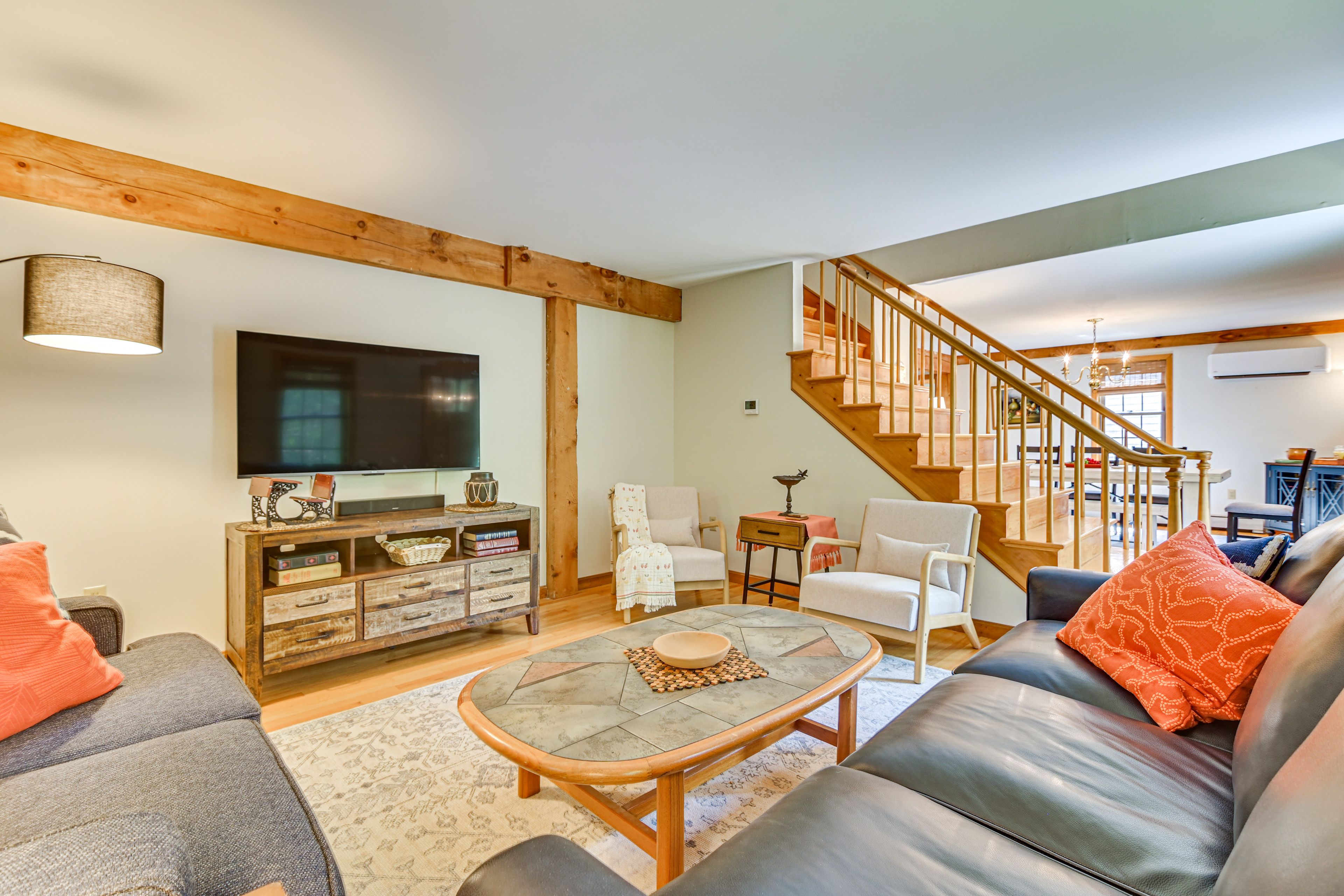 Kennebunk Vacation Rental | 4BR | 2BA | 2,500 Sq Ft | Stairs Required