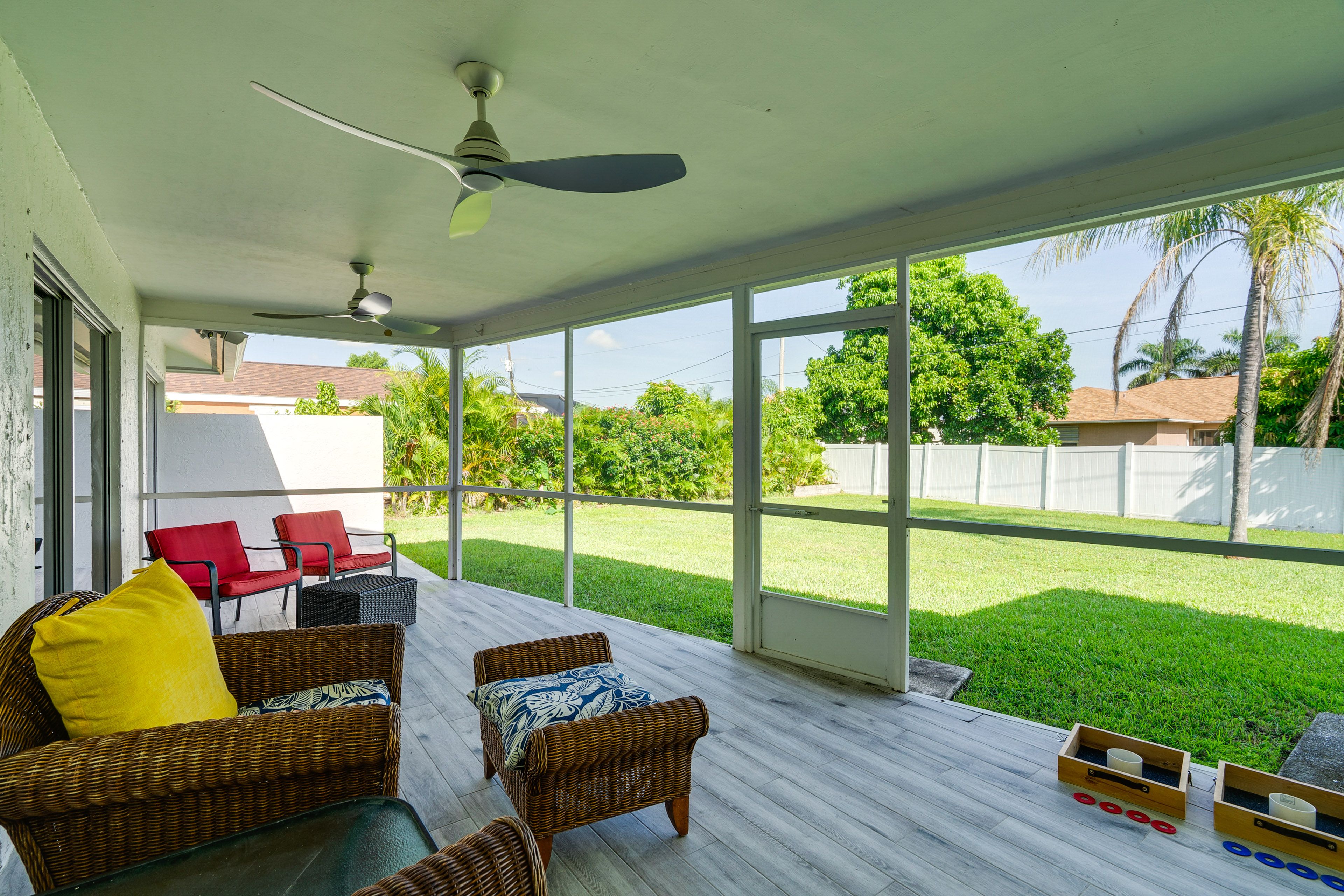 Cape Coral Vacation Rental | 3BR | 2BA | 1,900 Sq Ft | 1 Step to Enter