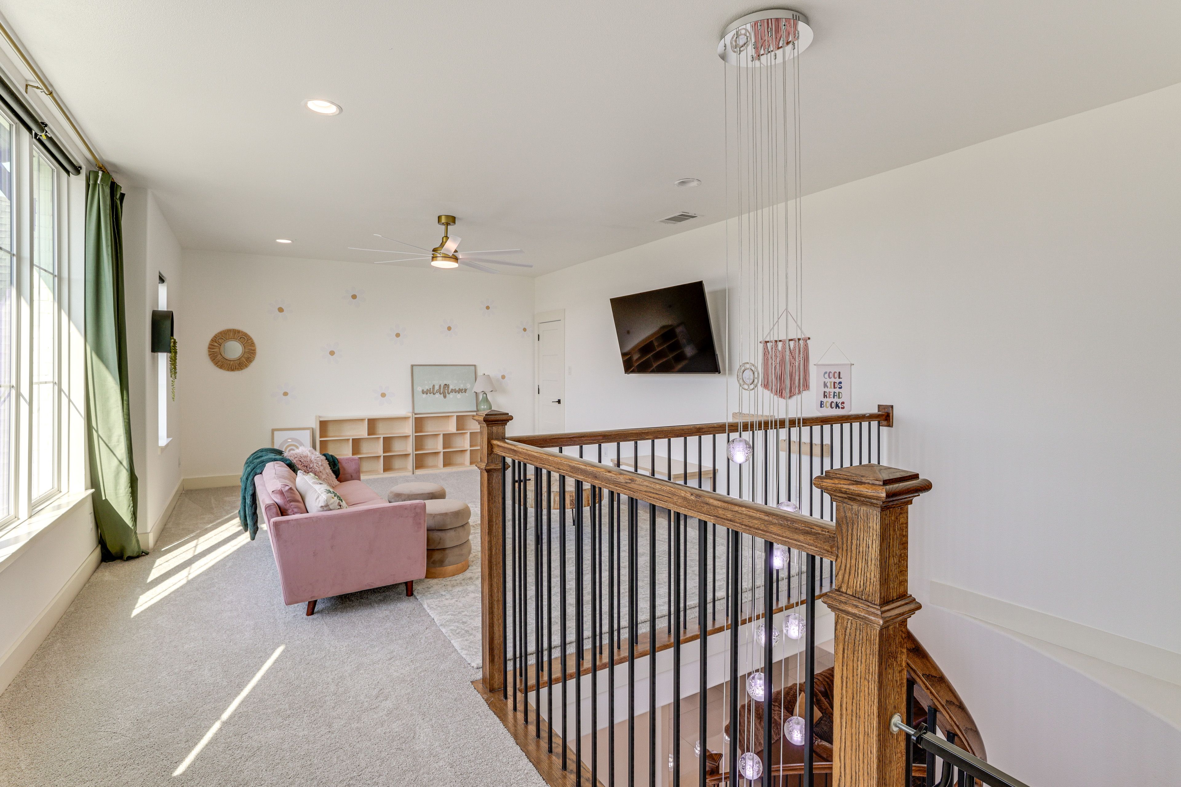 Upper Living Area | Sleeper Sofa | Smart TV | 2nd Floor