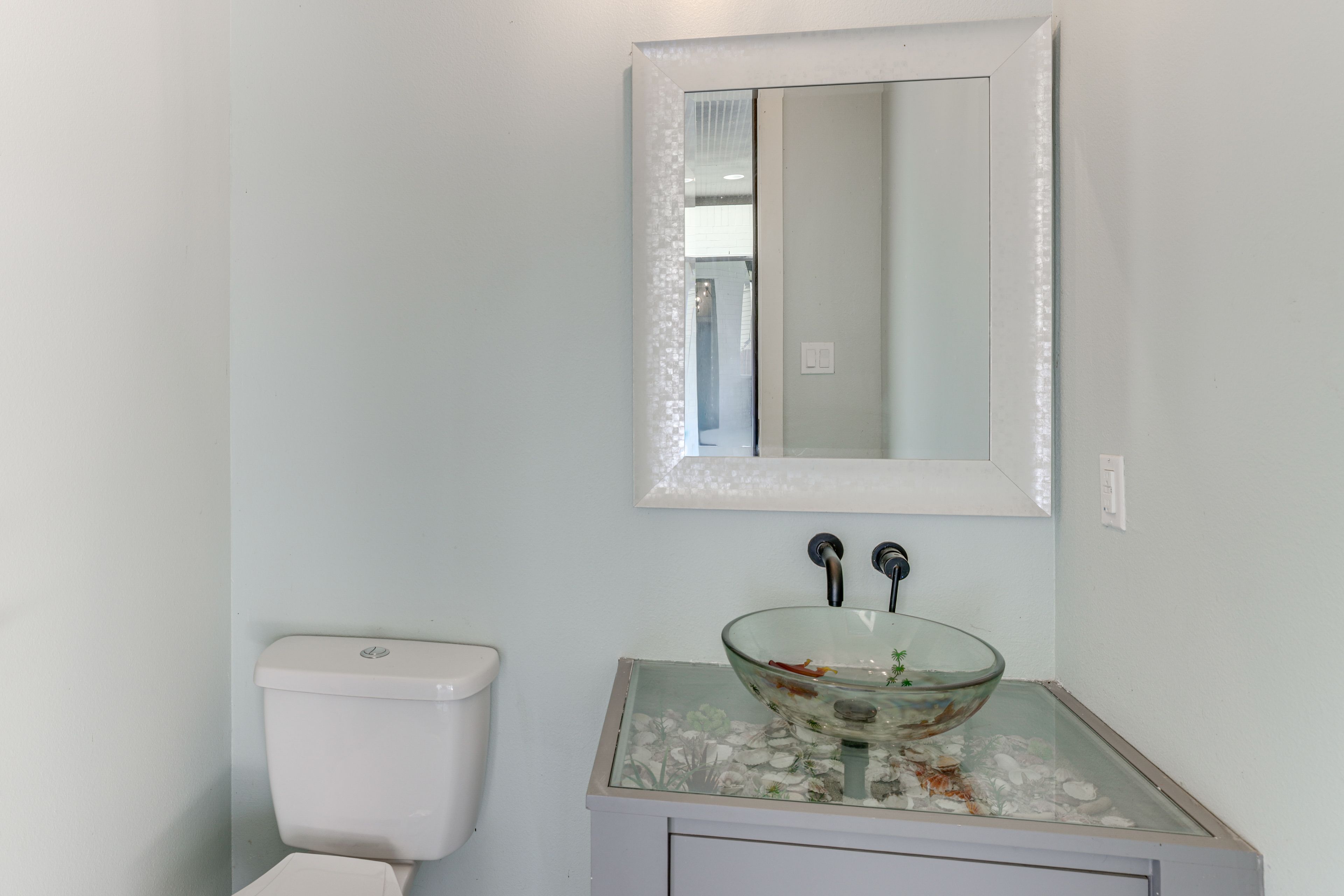 Half Bathroom (Accessible via Patio)