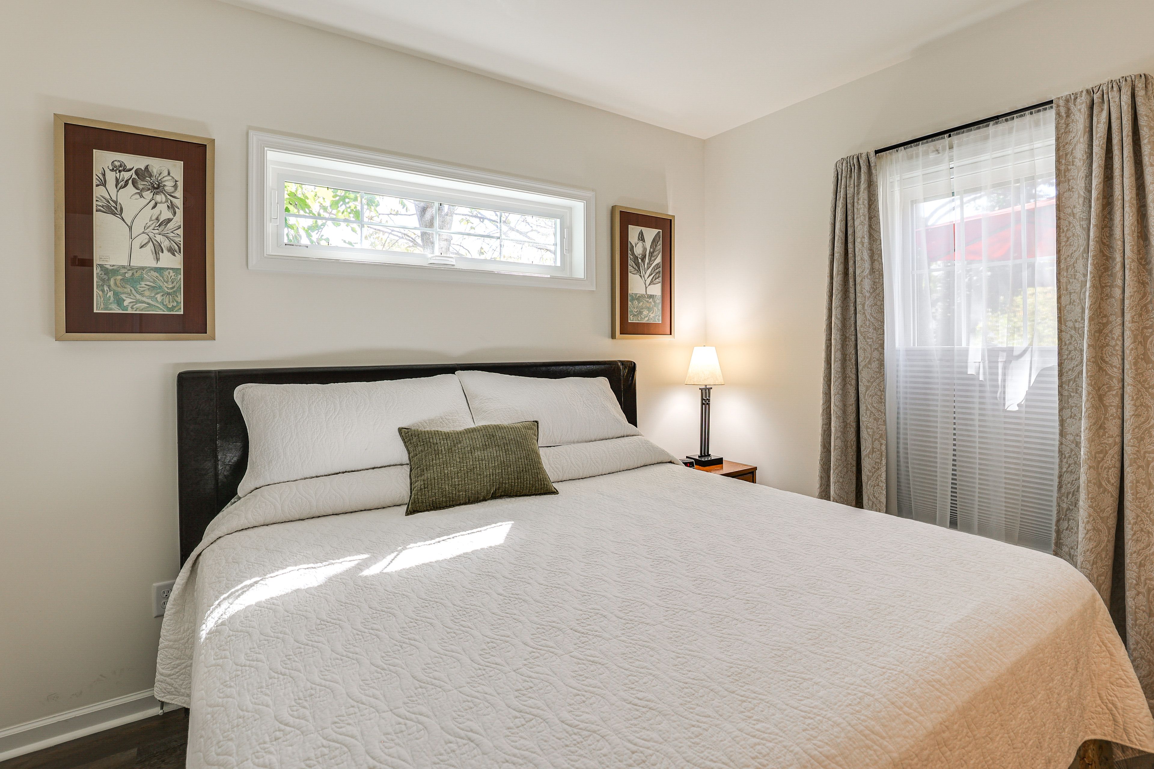 Bedroom 1 | King Bed | Linens Provided | En-Suite Bathroom