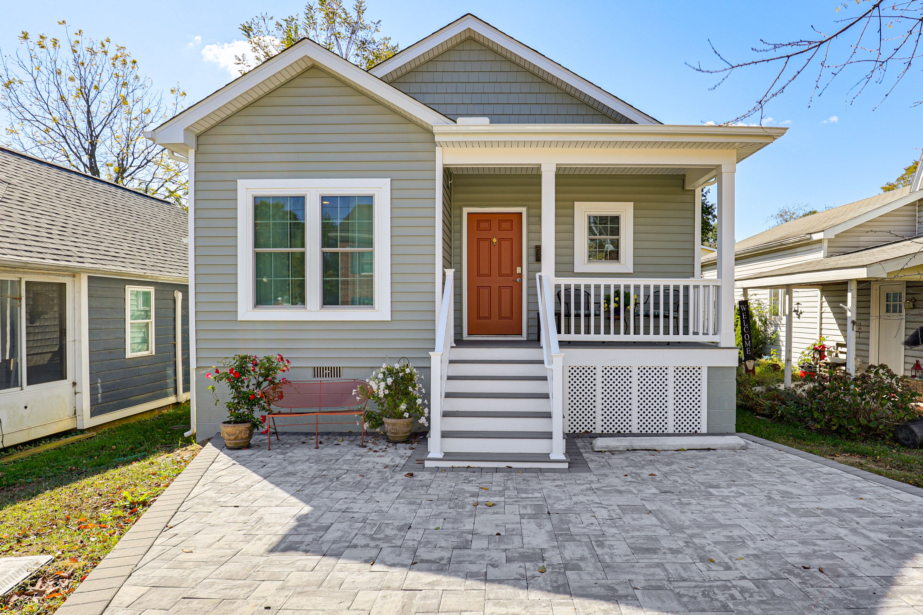 Chestertown Vacation Rental | 2BR | 2BA | 967 Sq Ft | 8 Steps to Enter