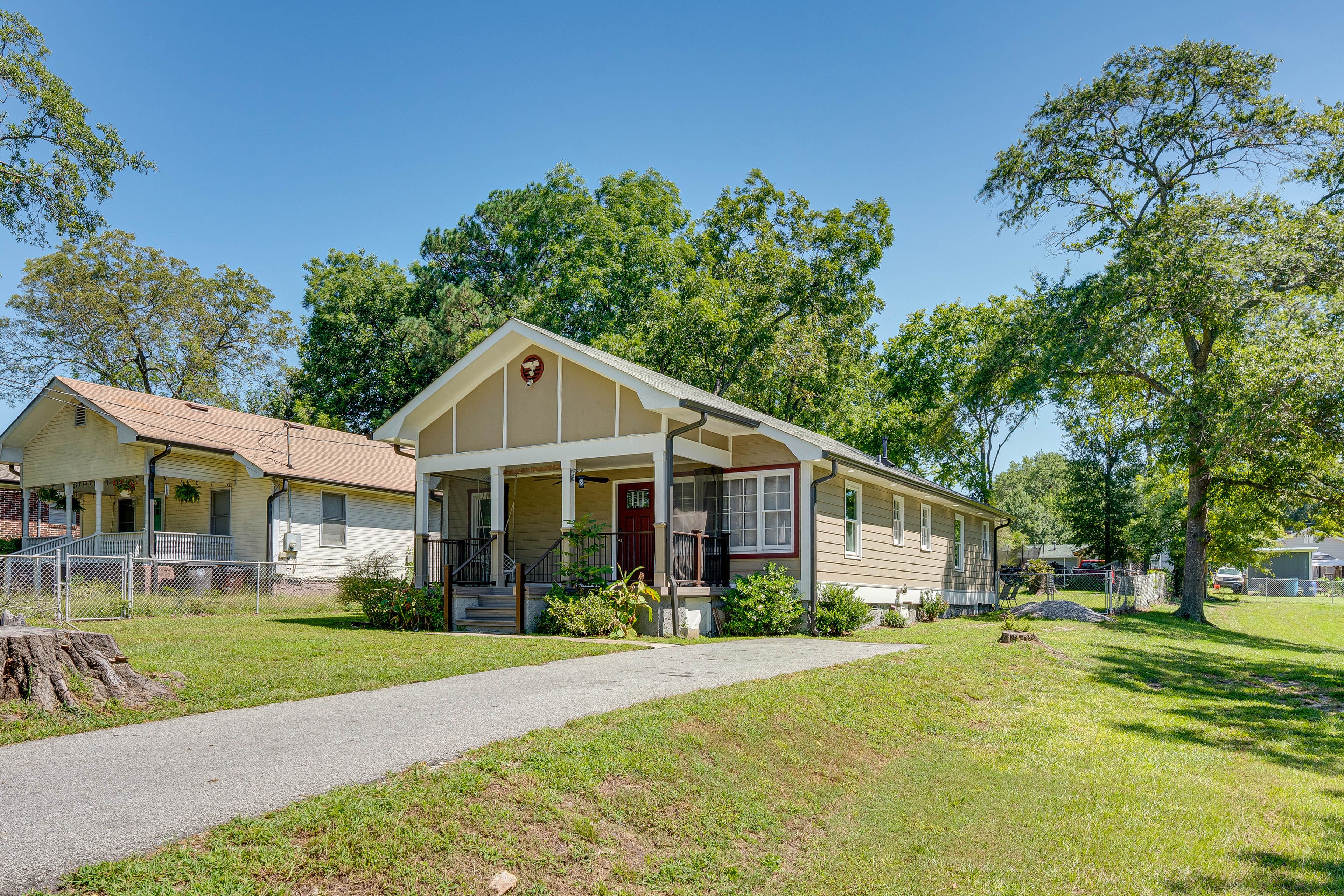 House Exterior | Fenced Backyard | Grill