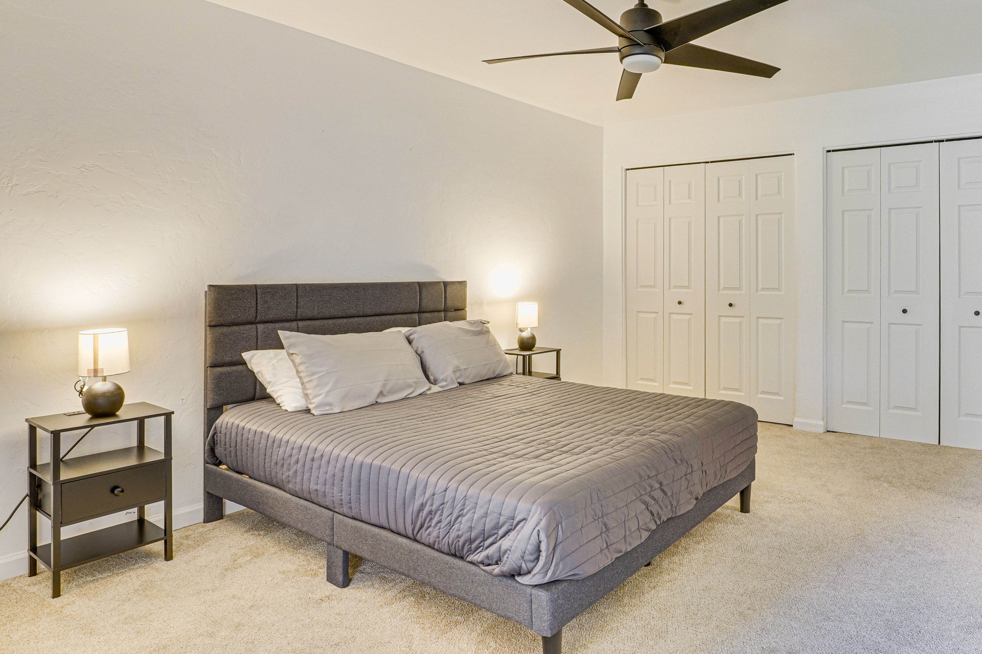Bedroom 1 | Queen Bed | Linens Provided | Smart TV