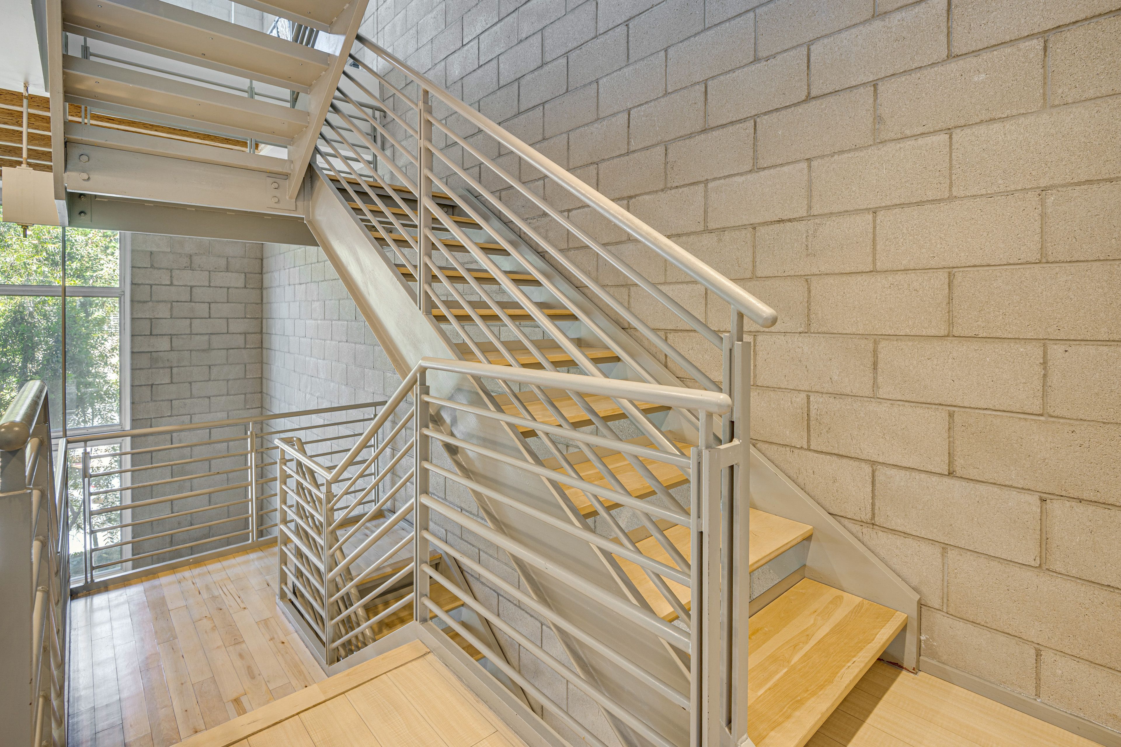 Stairs to Access Upper Levels
