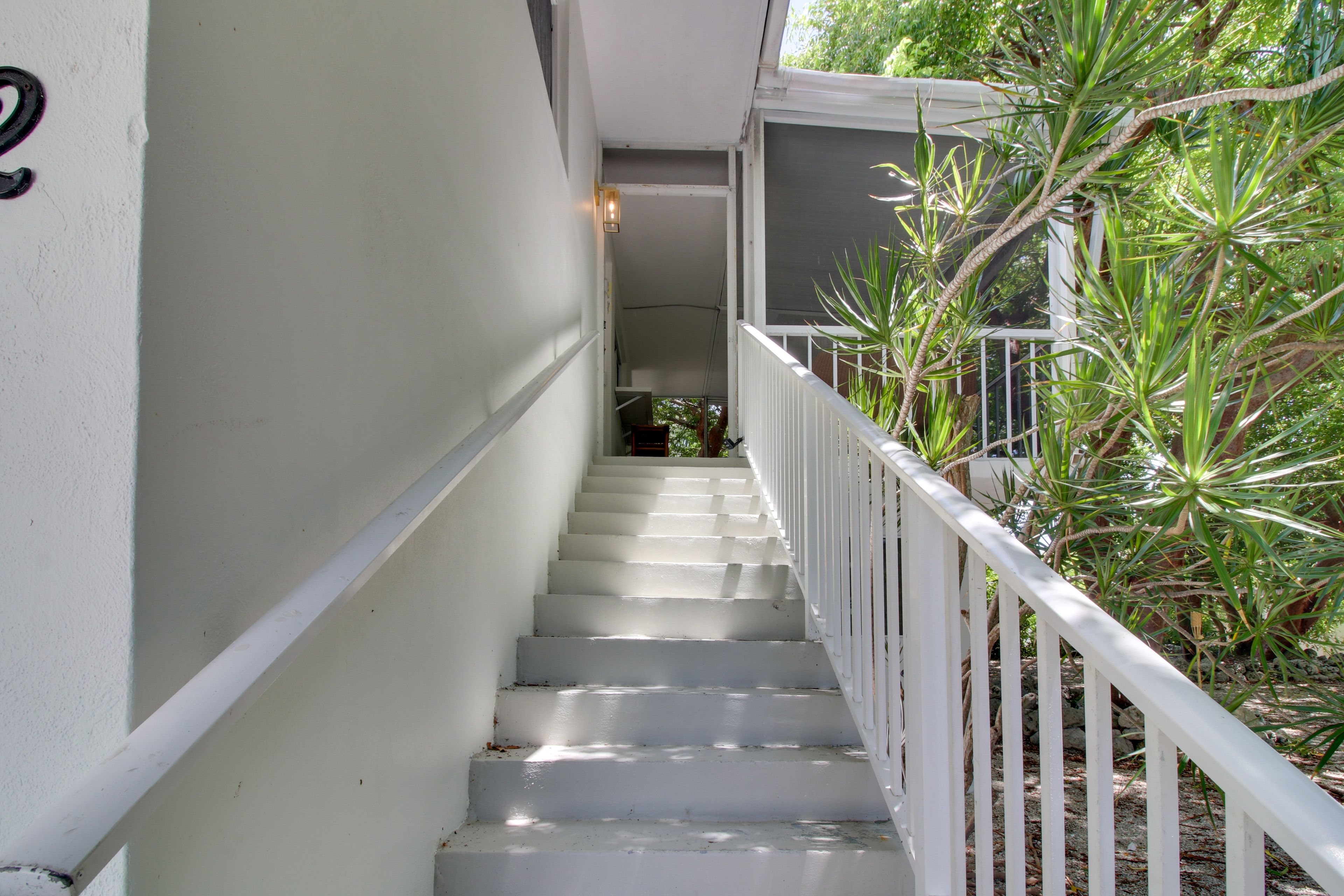 Stairs to Access Unit