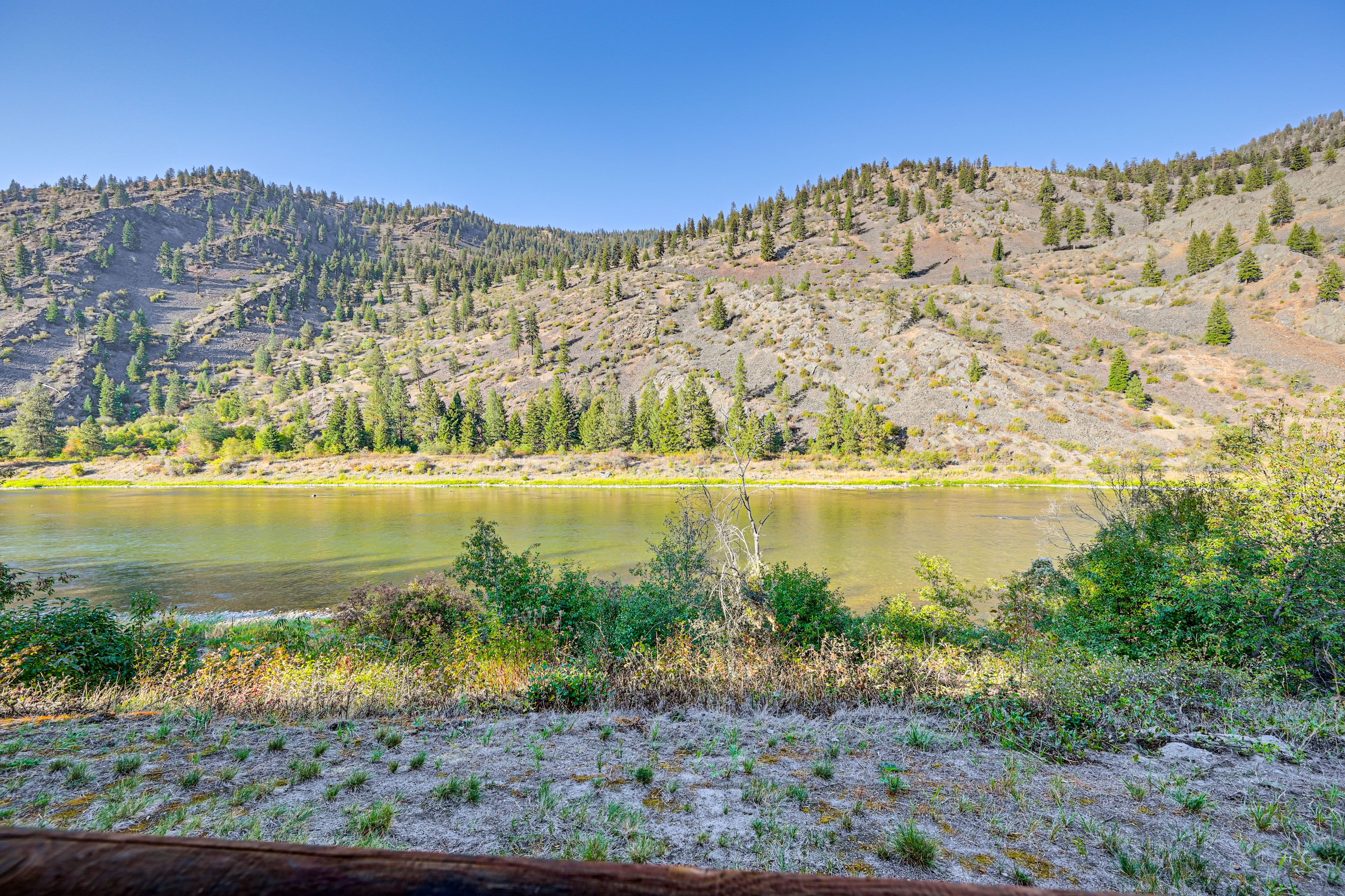 River & Mountain Views