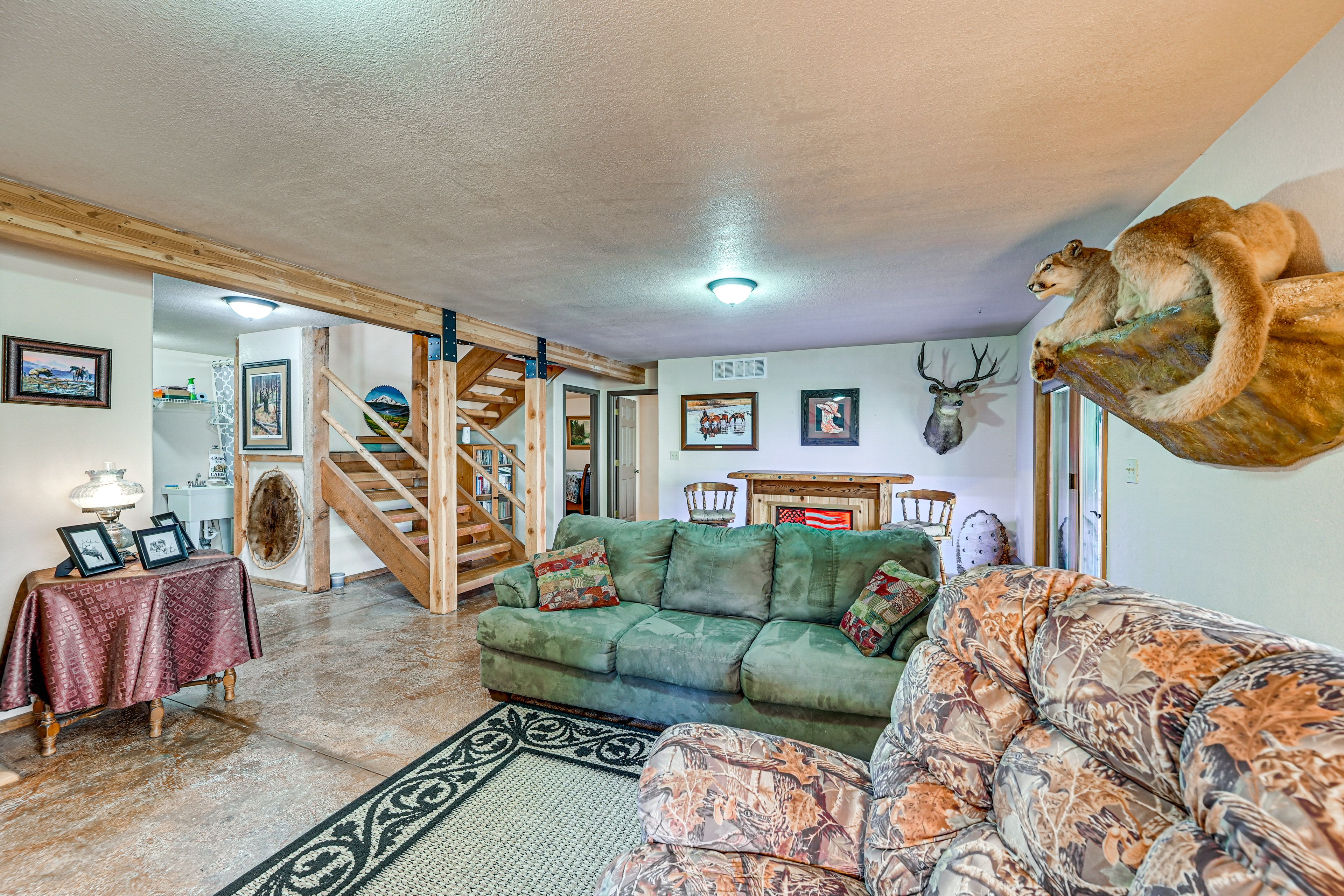 Bonus Living Area | Smart TV  | Lower Level