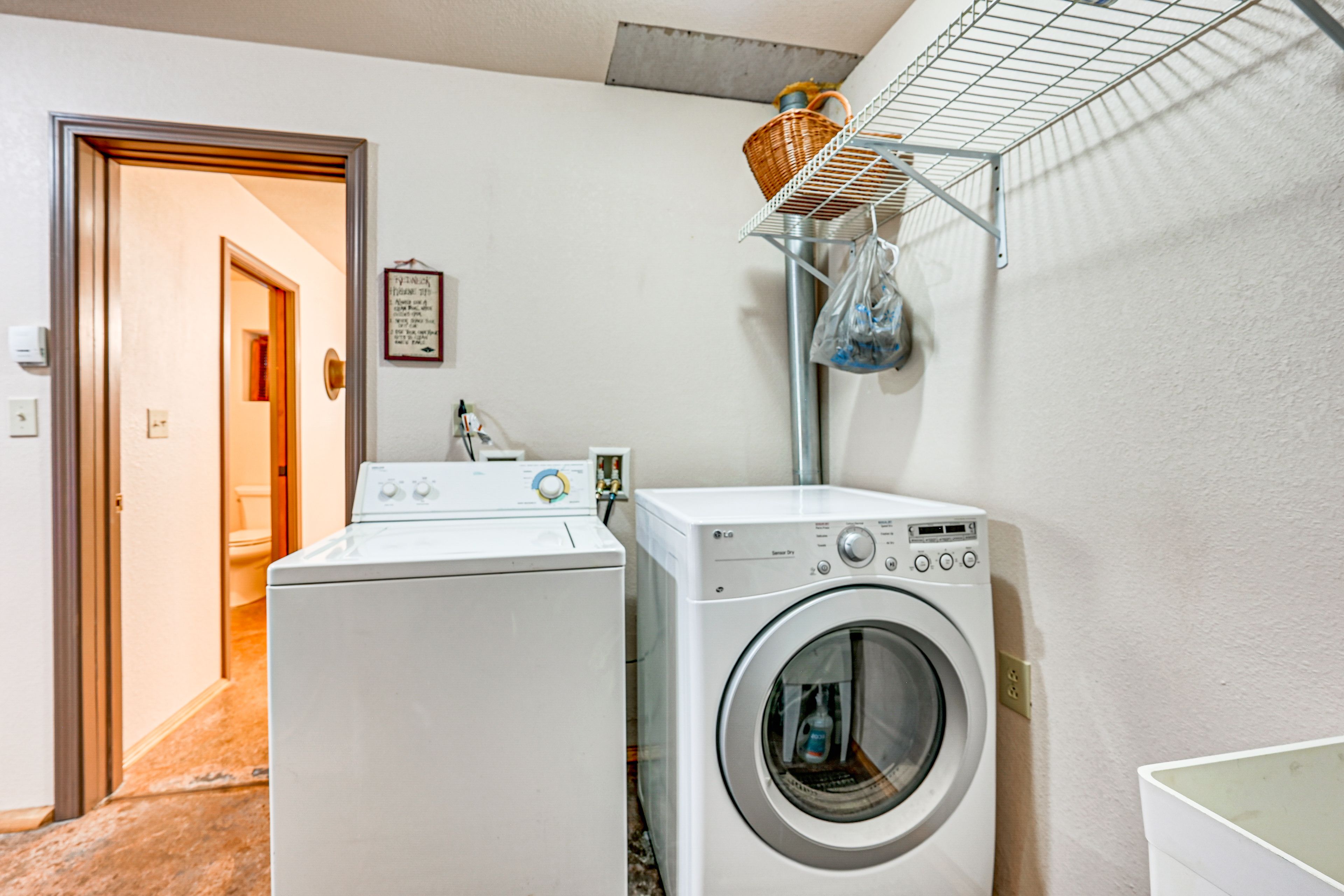 Washer & Dryer | Lower Level