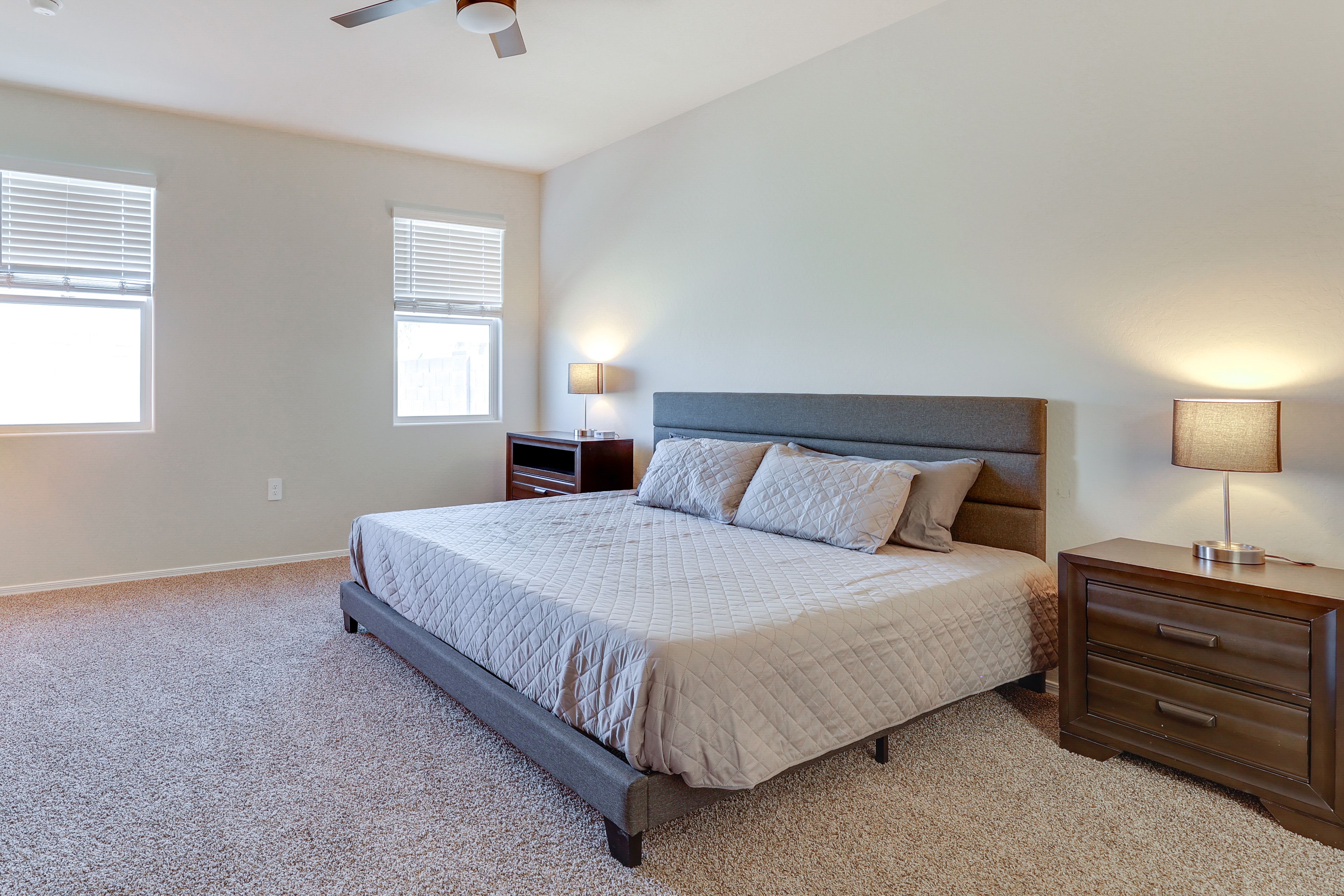 Bedroom 1 | King Bed | Linens Provided