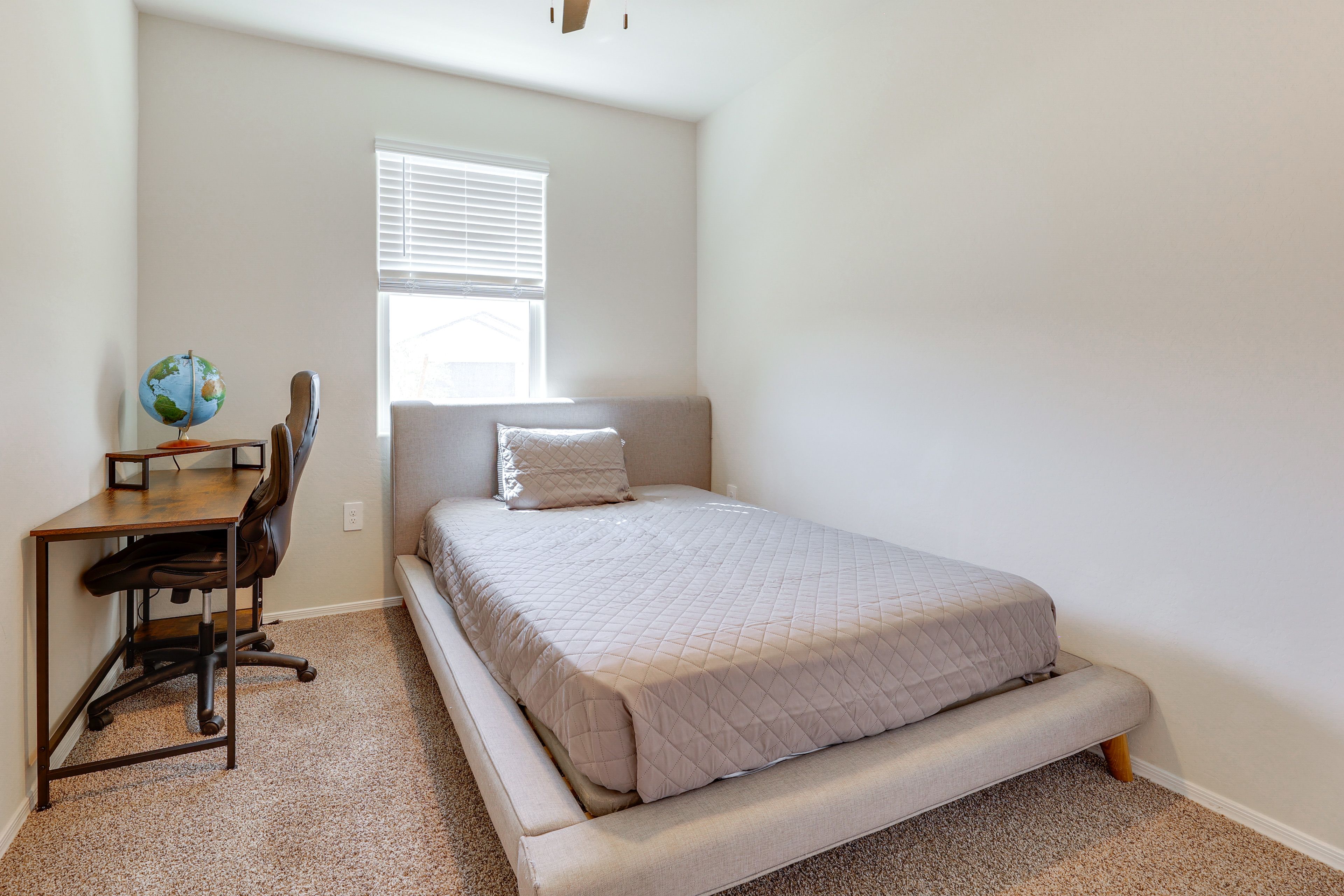 Bedroom 3 | Queen Bed | Dedicated Workspace Area