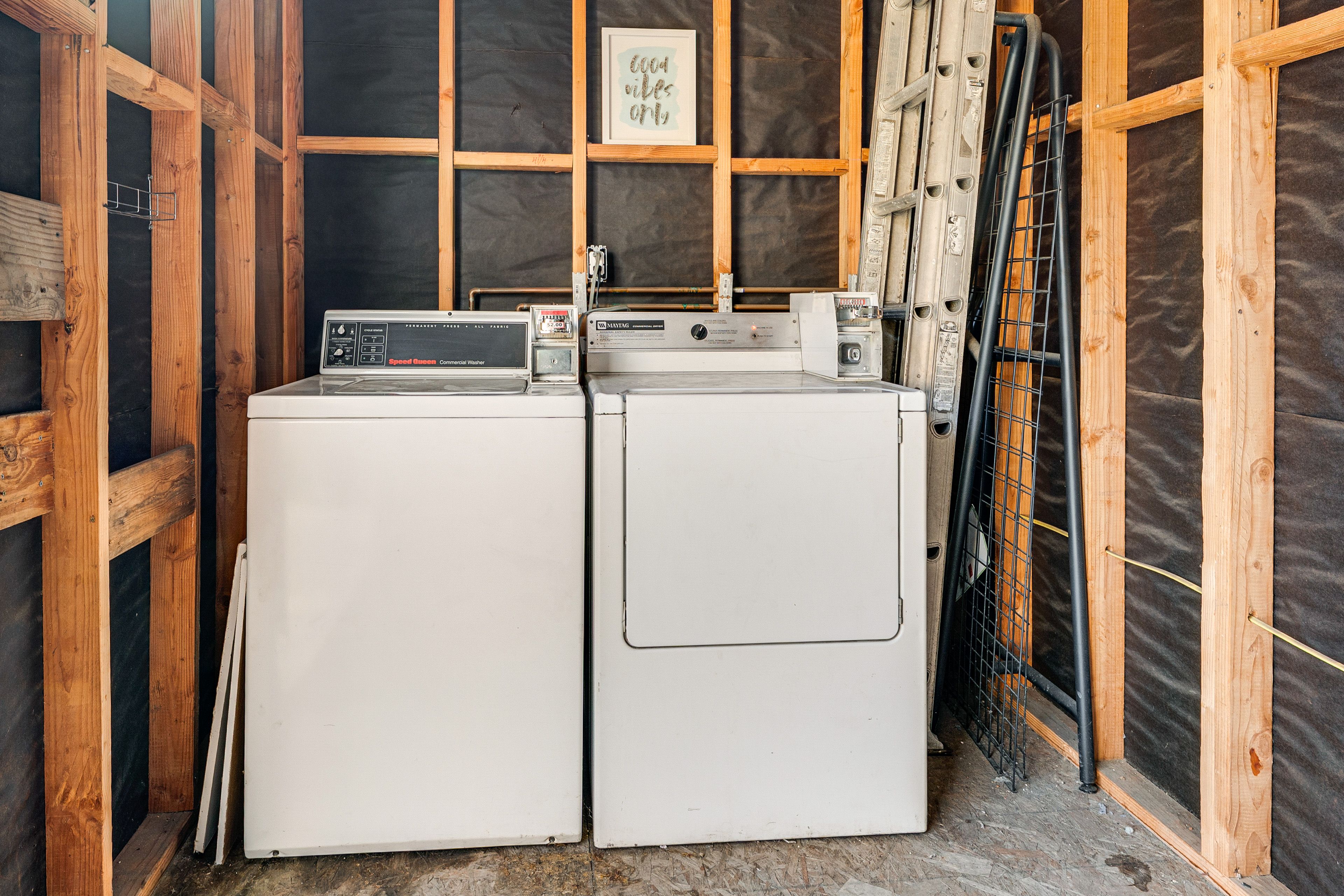 Shared Washer & Dryer