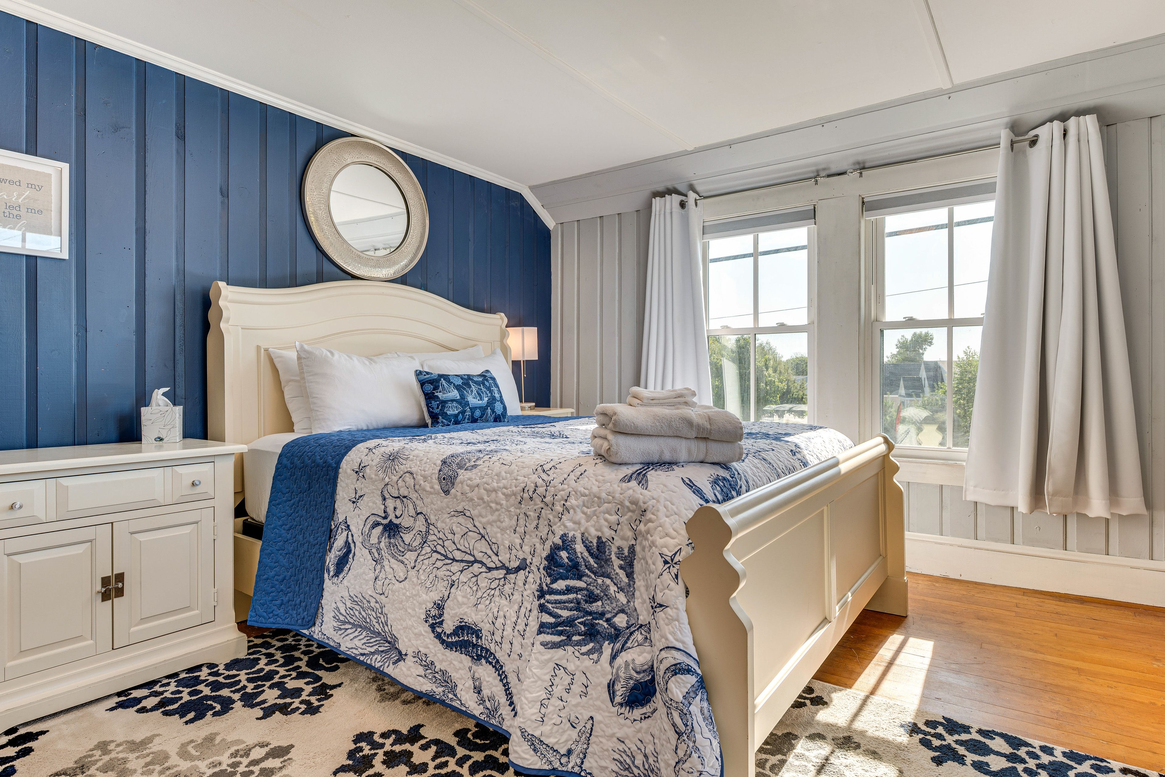 Bedroom 1 | 2nd Floor | Queen Bed | Linens Provided